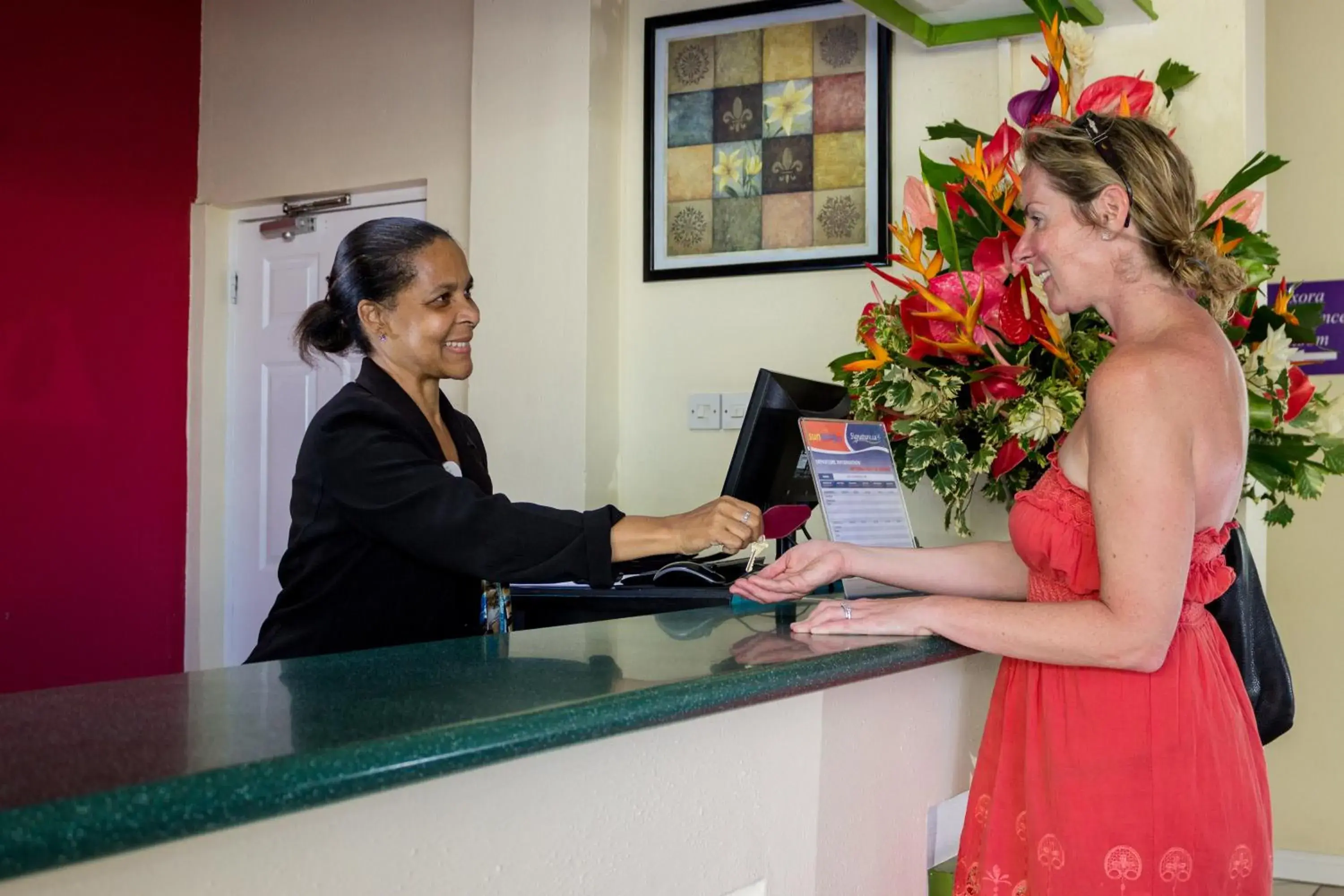 Lobby or reception in Bay Gardens Inn Lobby or reception in Bay Gardens Inn