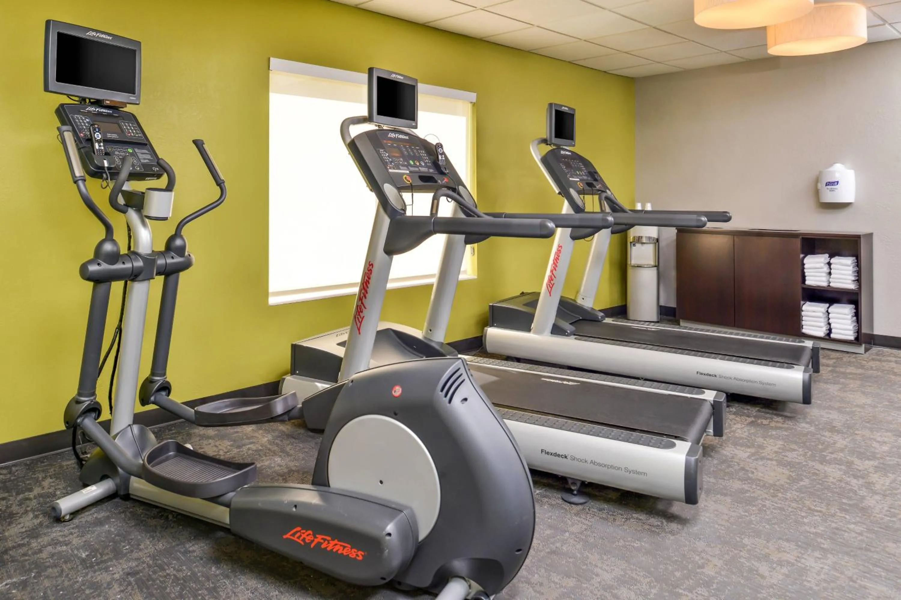 Fitness centre/facilities in Fairfield Inn & Suites by Marriott Ocala