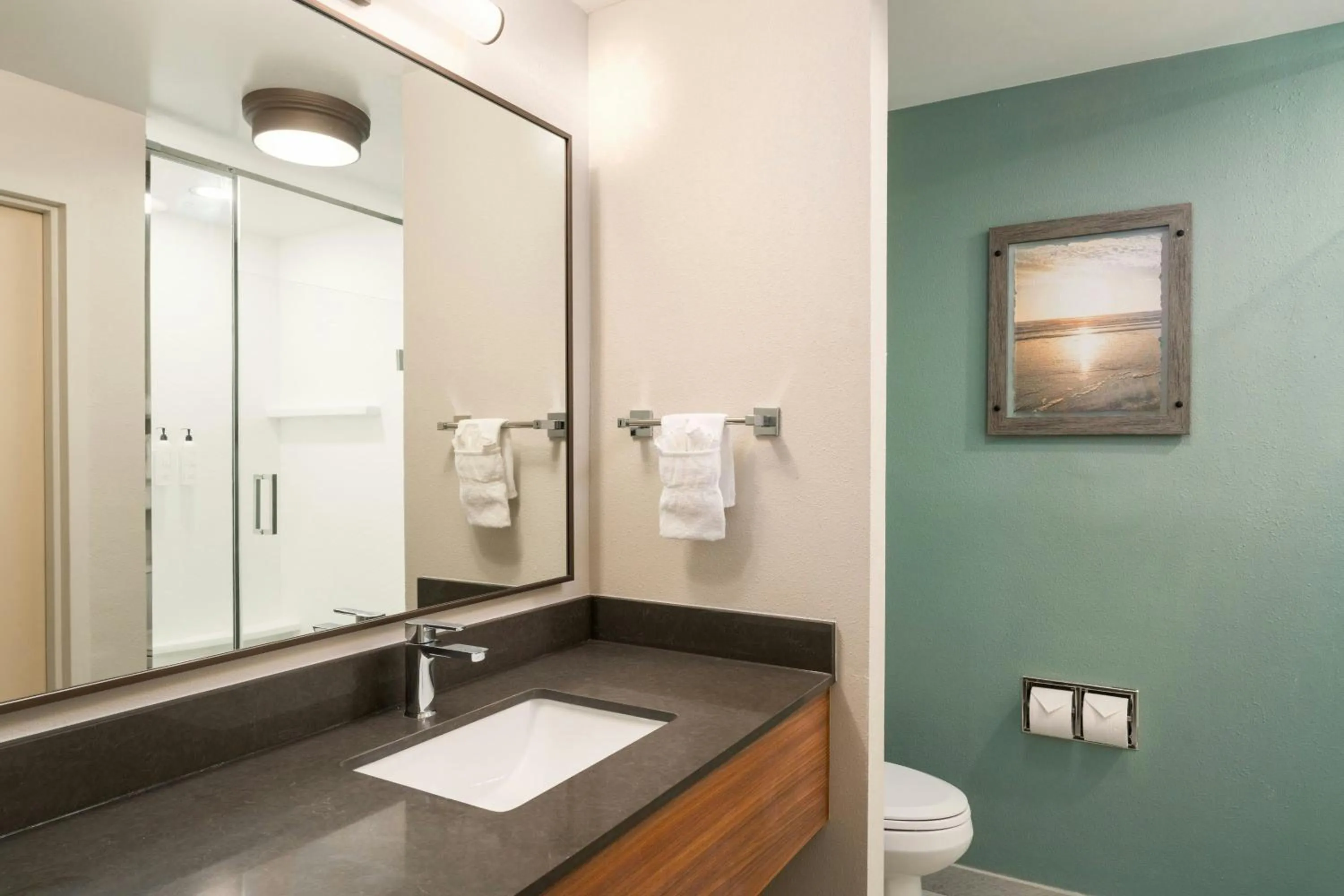 Bathroom in Fairfield Inn and Suites Jacksonville Beach