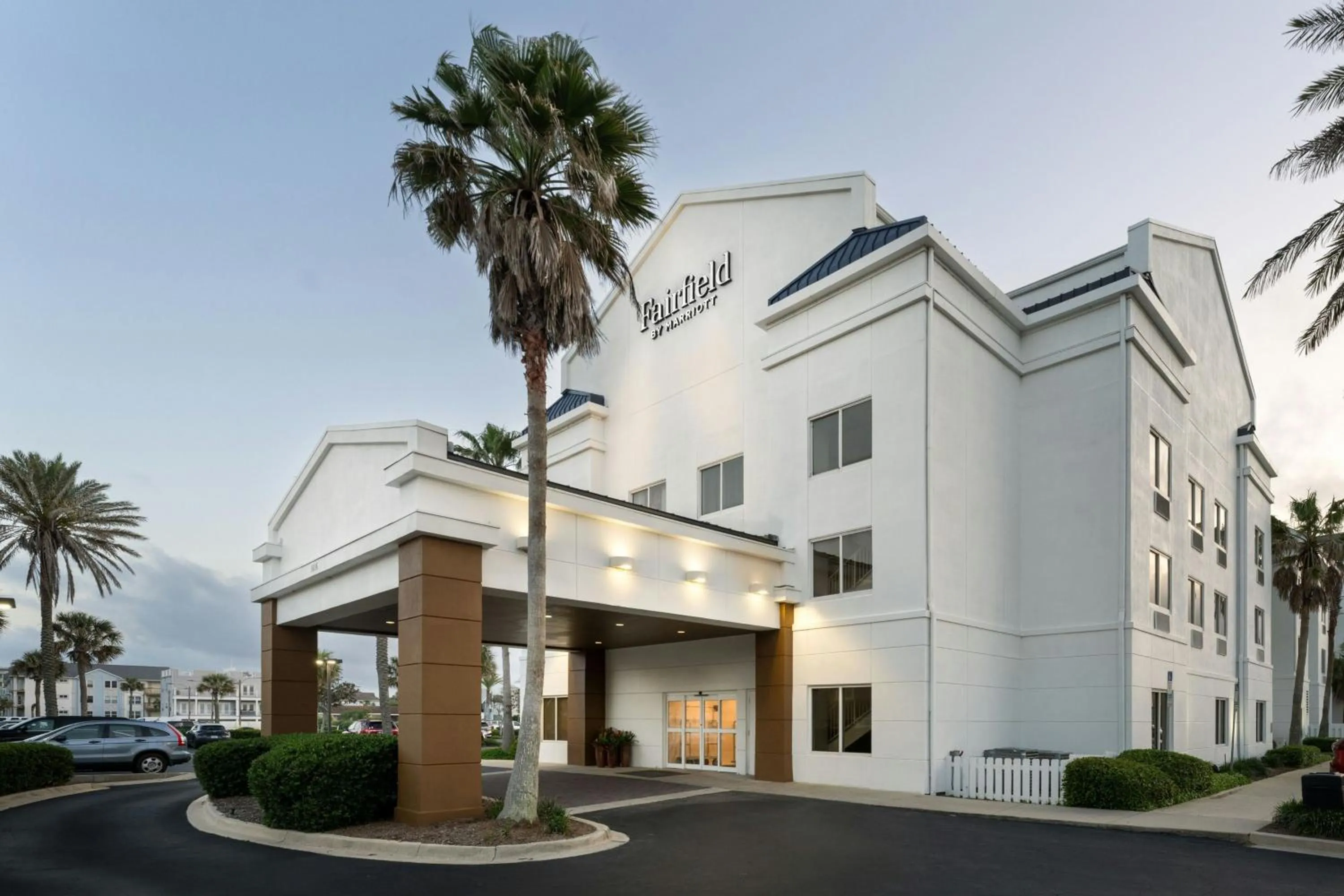 Property building in Fairfield Inn and Suites Jacksonville Beach