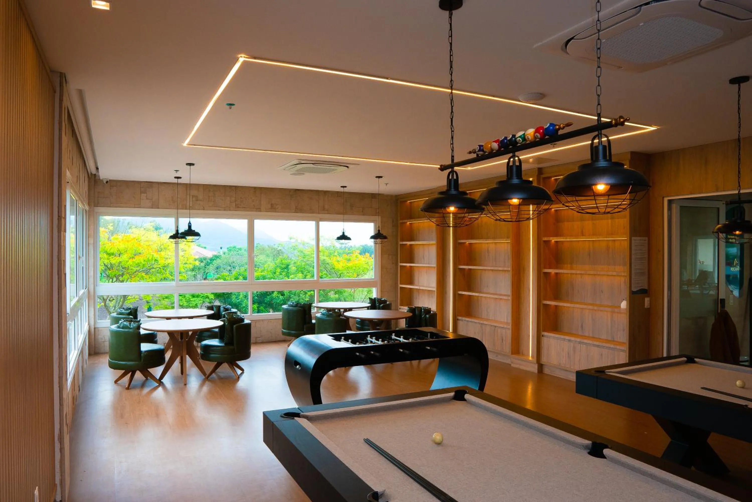 Game Room in Hotel Recanto Maestro