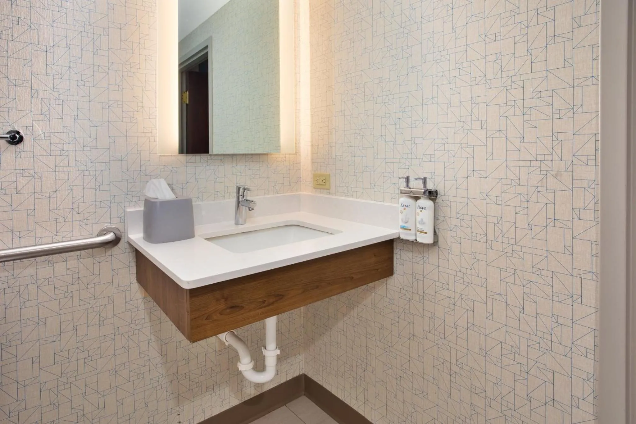 Bathroom in Holiday Inn Express Hotel & Suites Rochester Webster by IHG