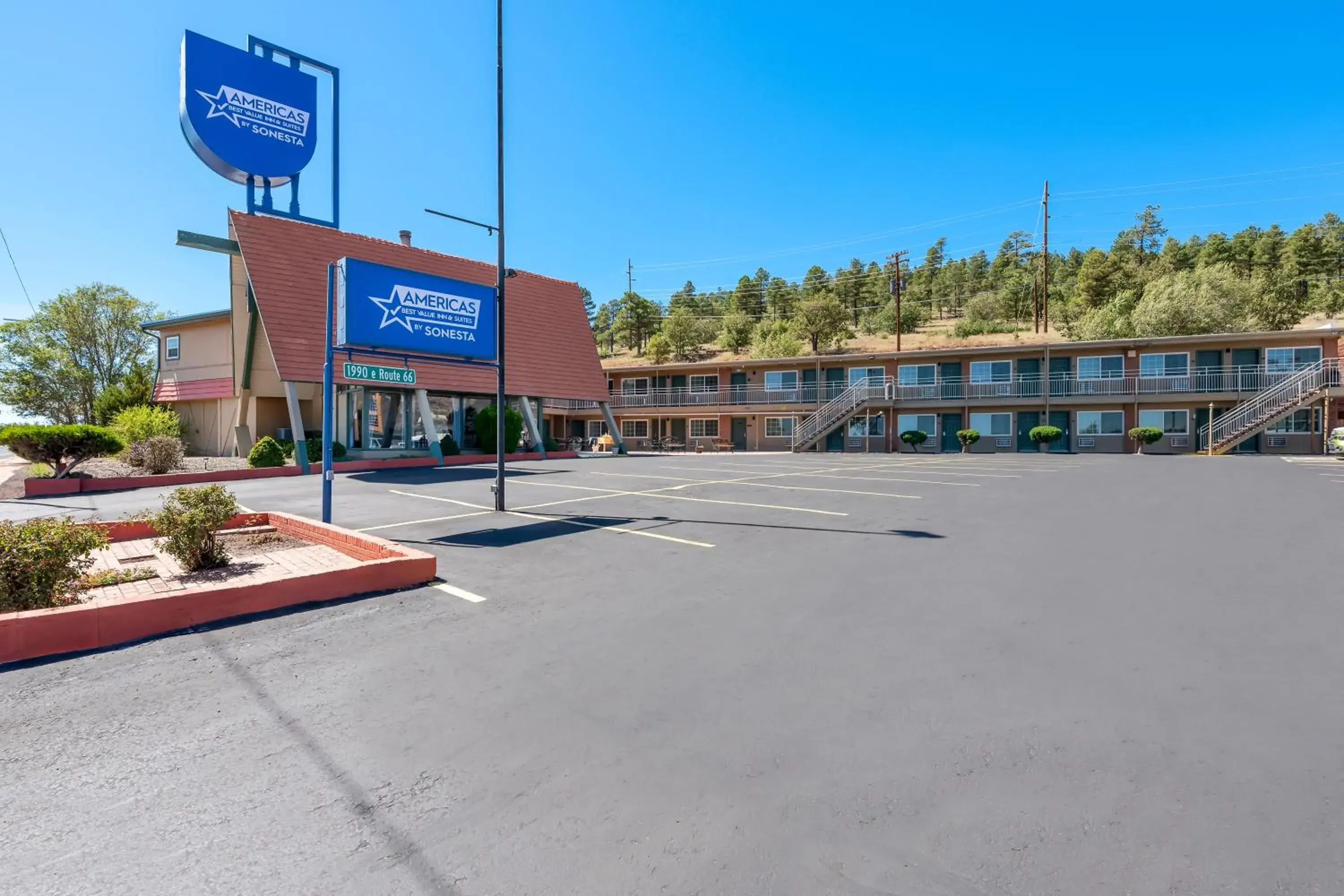 Property building in Americas Best Value Inn and Suites Flagstaff Property building in Americas Best Value Inn and Suites Flagstaff