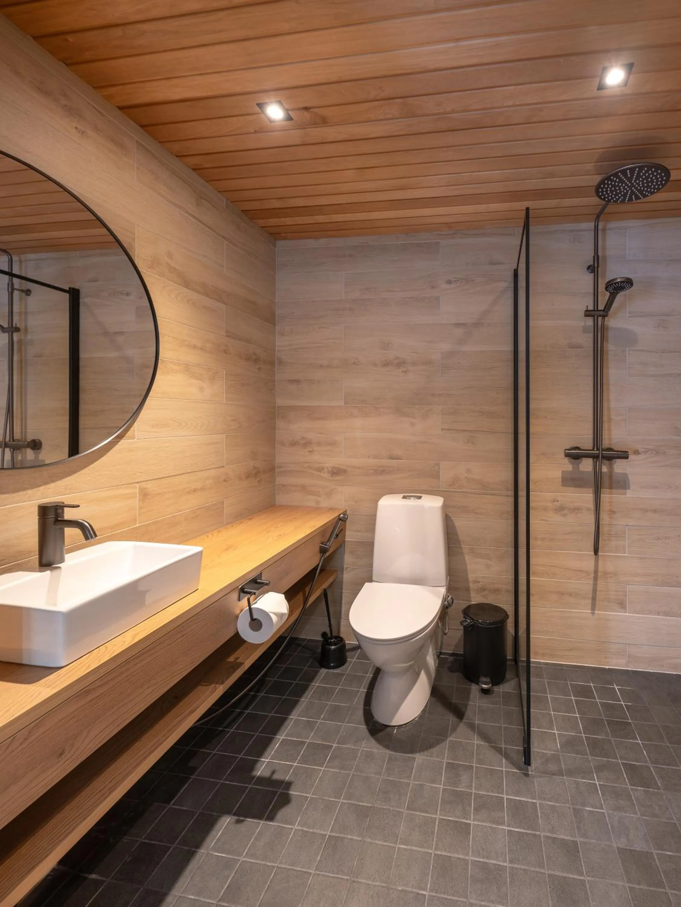 Bathroom in Wilderness Hotel Juutua