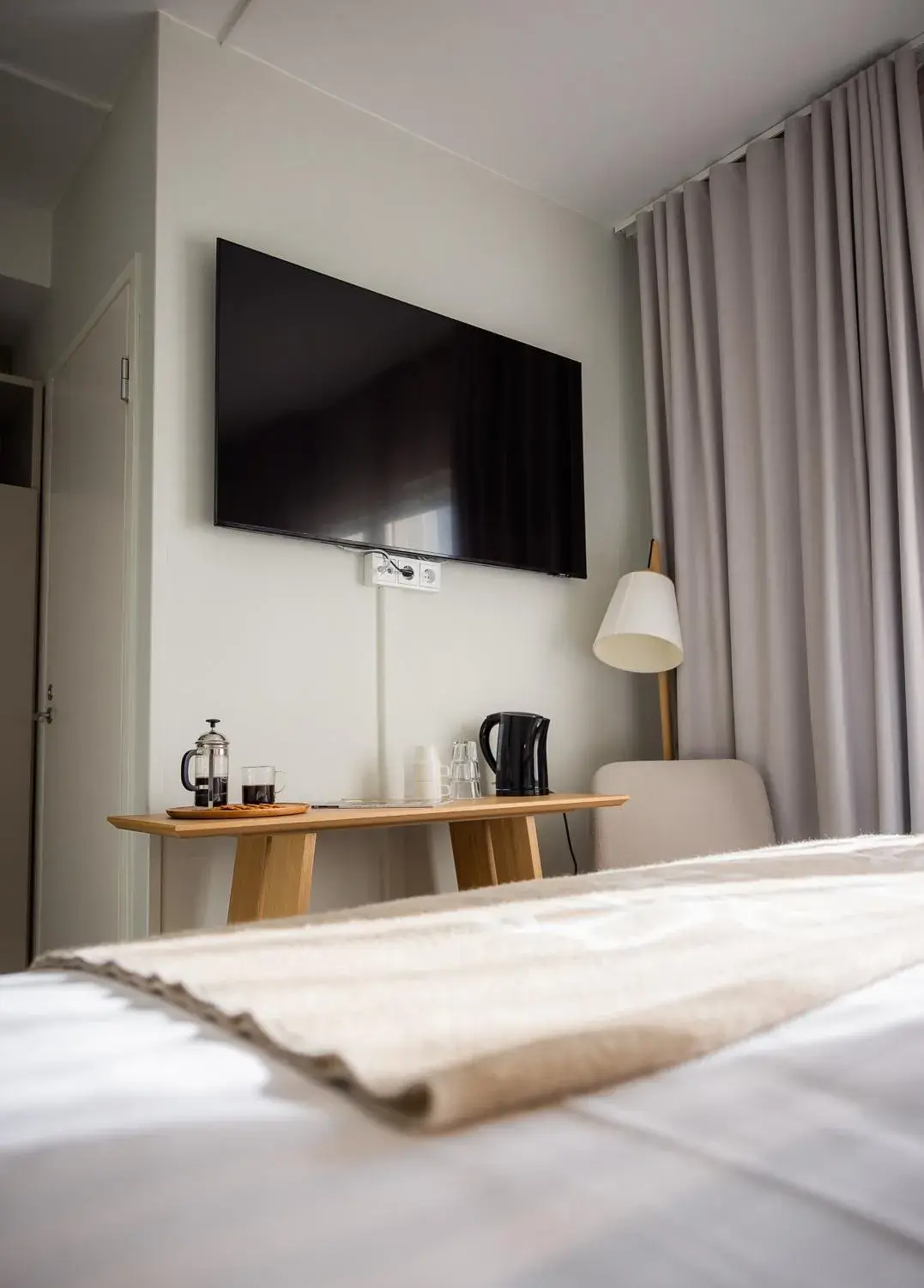 TV and multimedia, Bed in Wilderness Hotel Juutua TV and multimedia, Bed in Wilderness Hotel Juutua