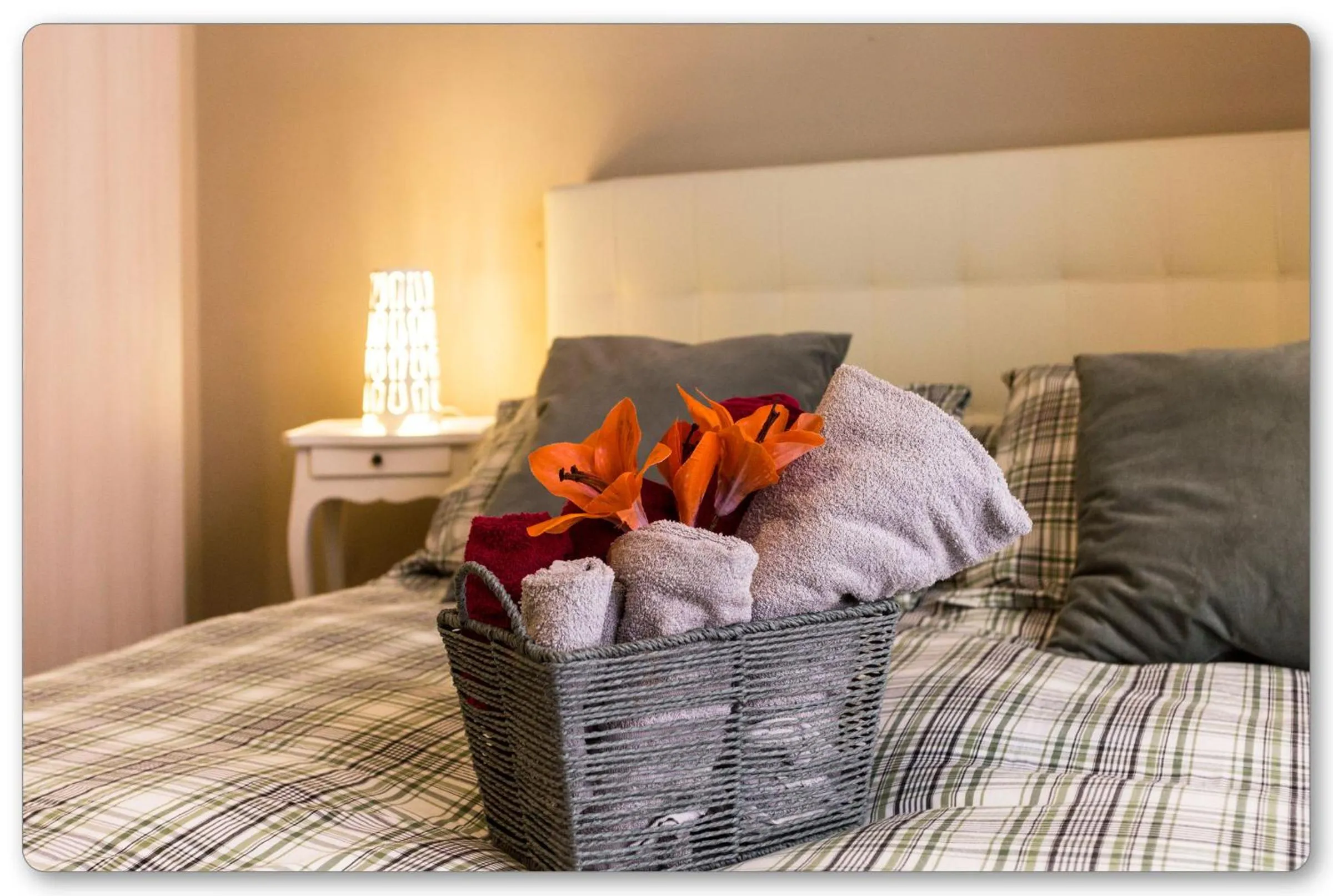 Bed in B&B Monica's House