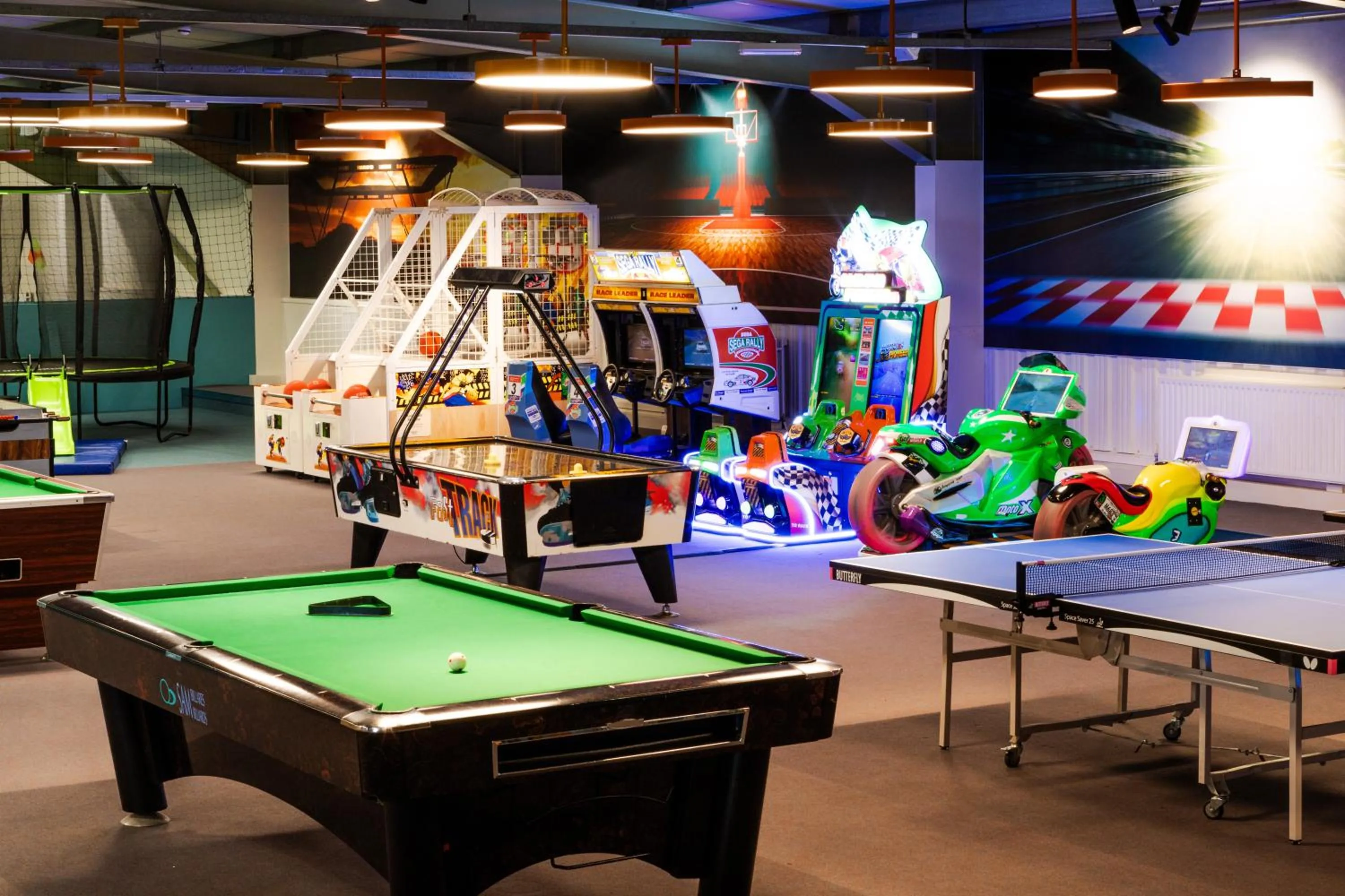 Children play ground in Moonfleet Manor Hotel