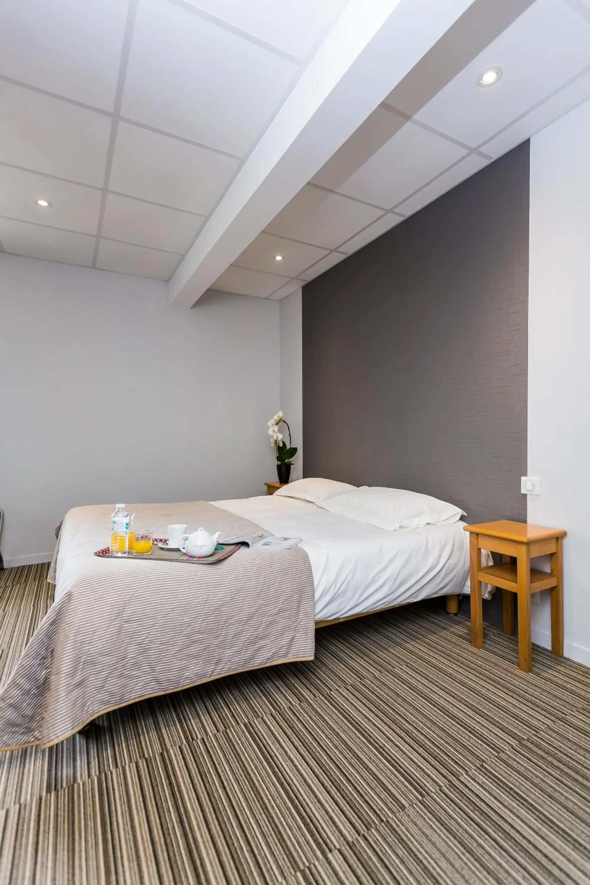 Other, Bed in Logis Hôtel Le Relais Other, Bed in Logis Hôtel Le Relais