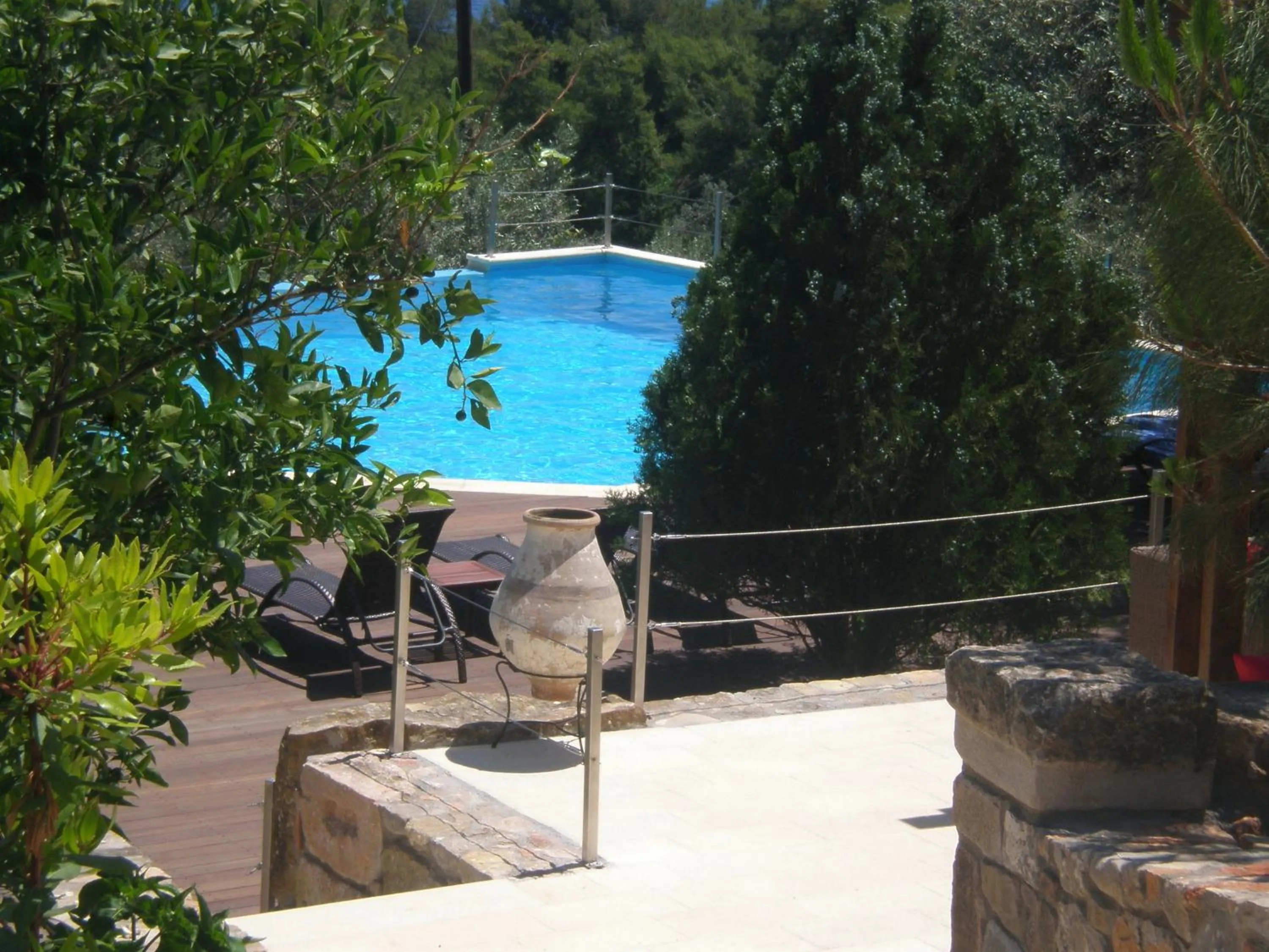 Balcony/Terrace in Yialasi Hotel