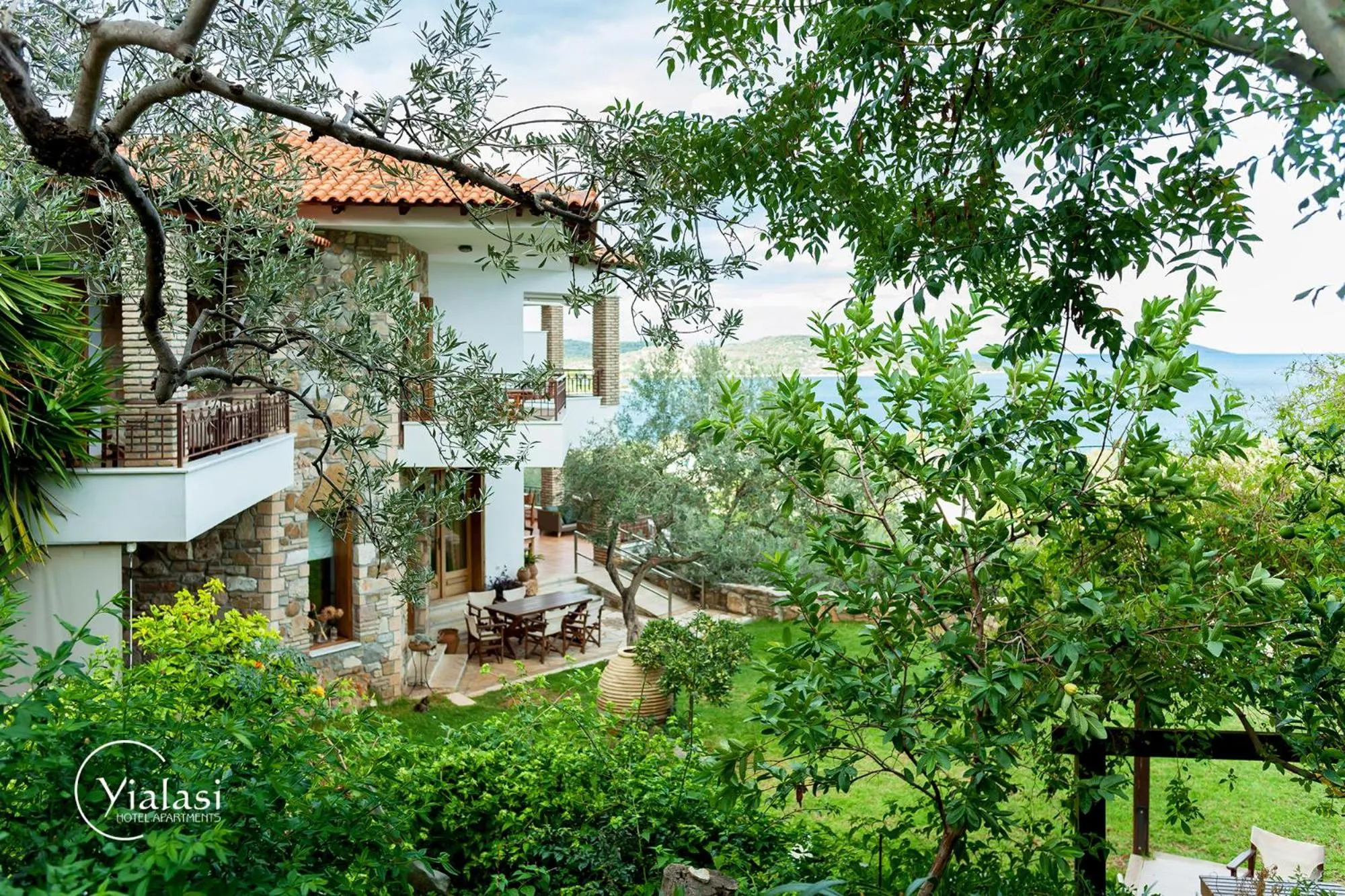 Garden in Yialasi Hotel