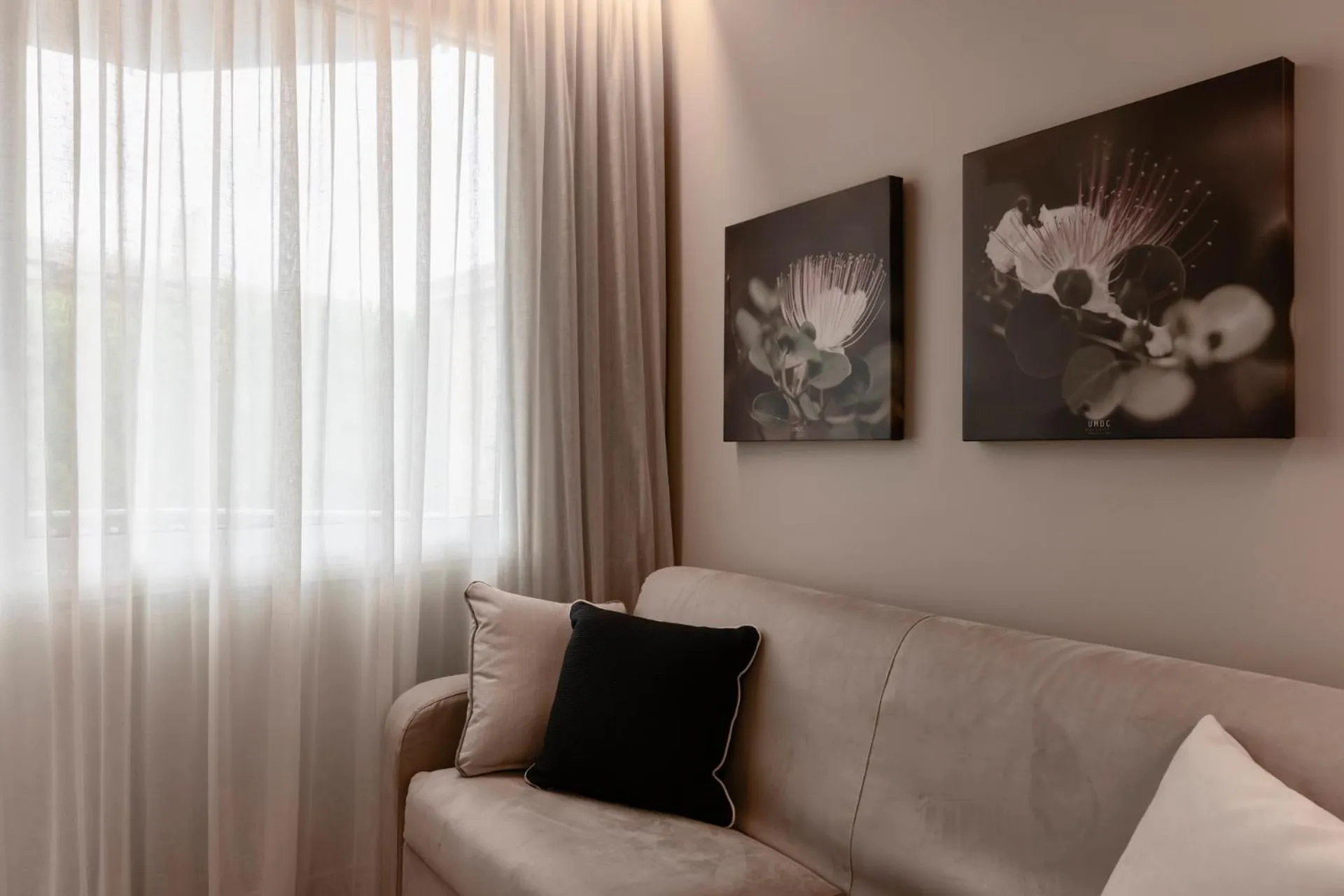 Living room in Residence Oliveto