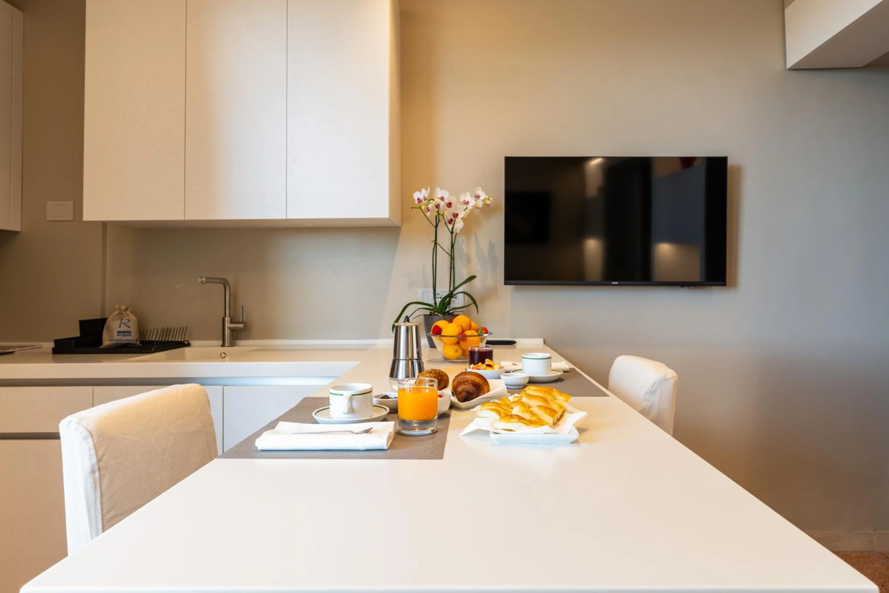 Kitchen or kitchenette in Residence Oliveto