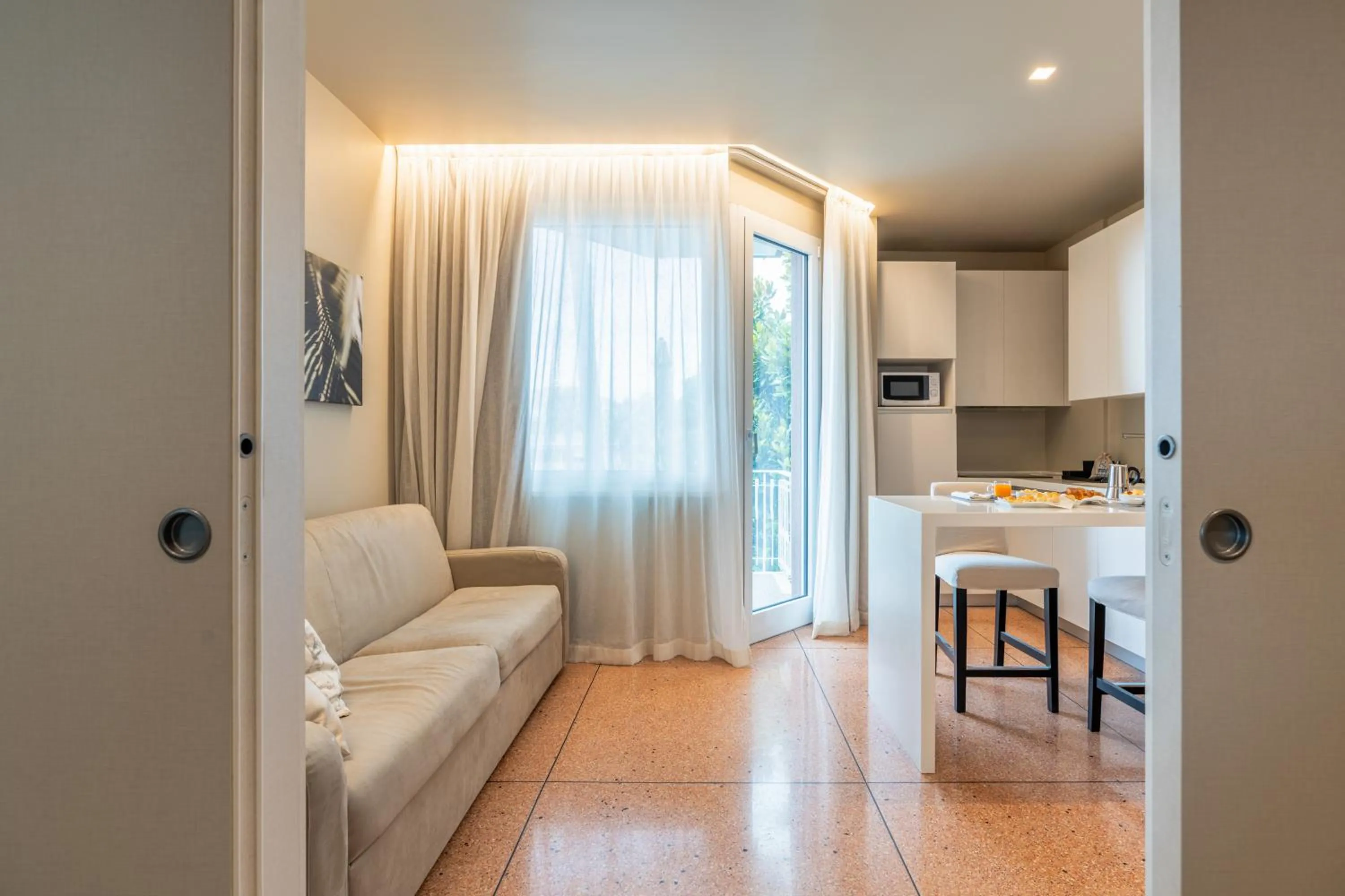 Living room in Residence Oliveto