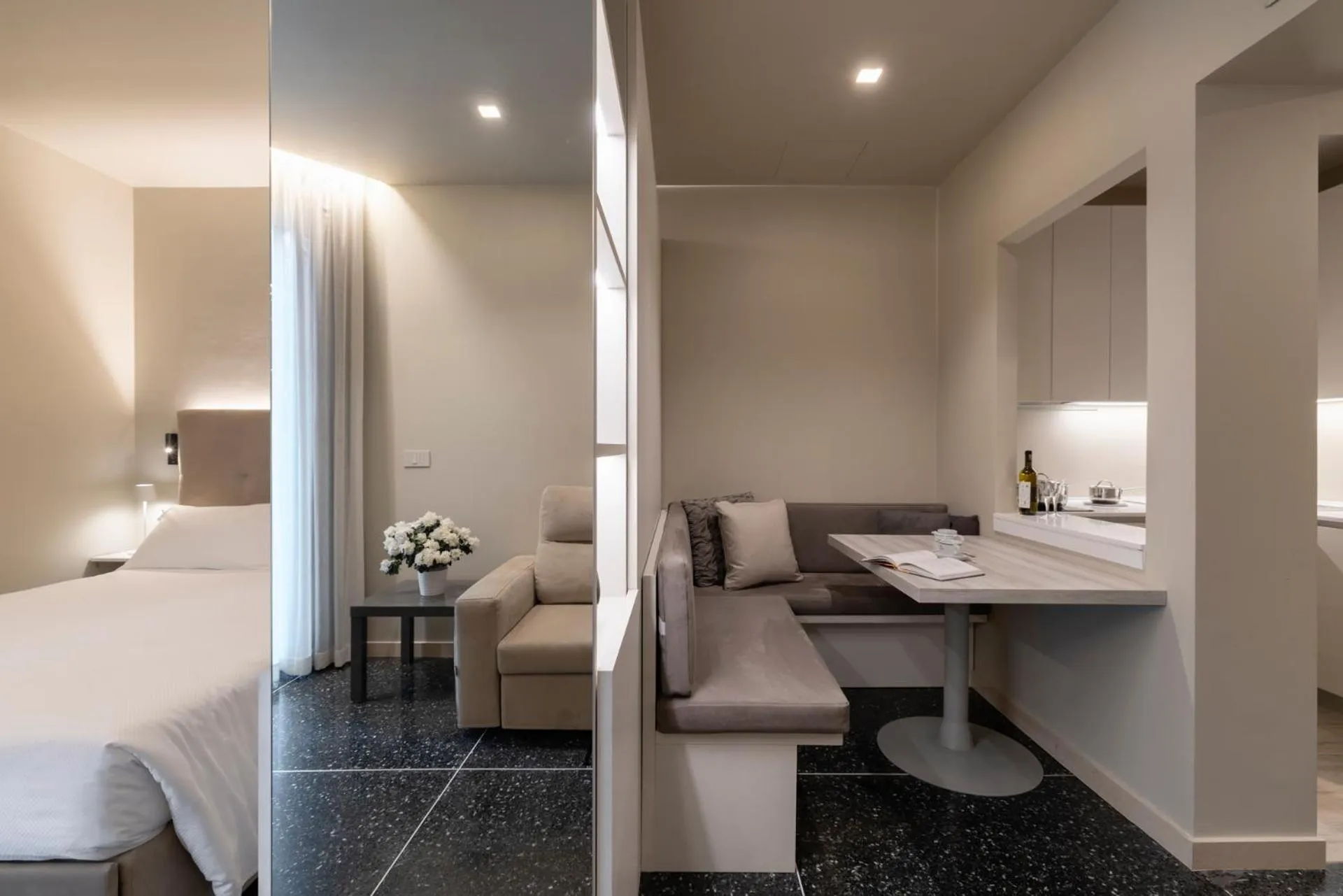 Living room in Residence Oliveto