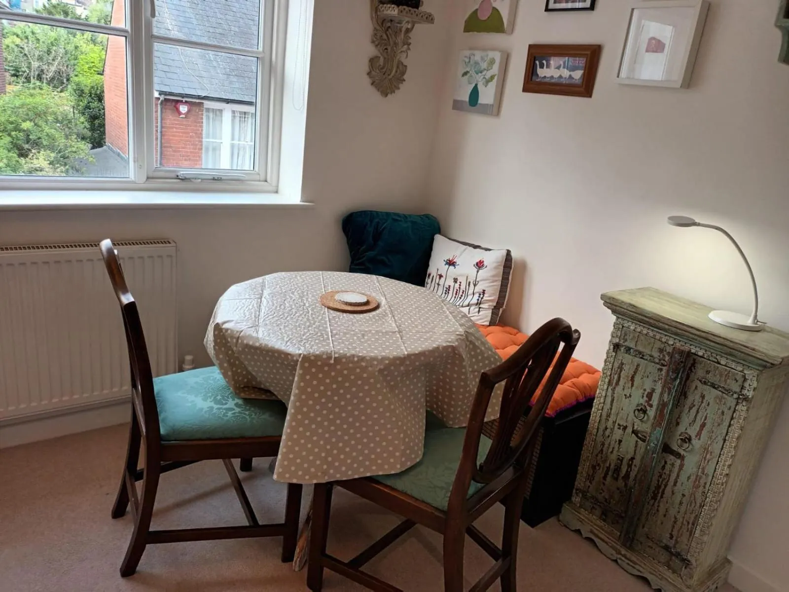 Dining area in Chez Jo