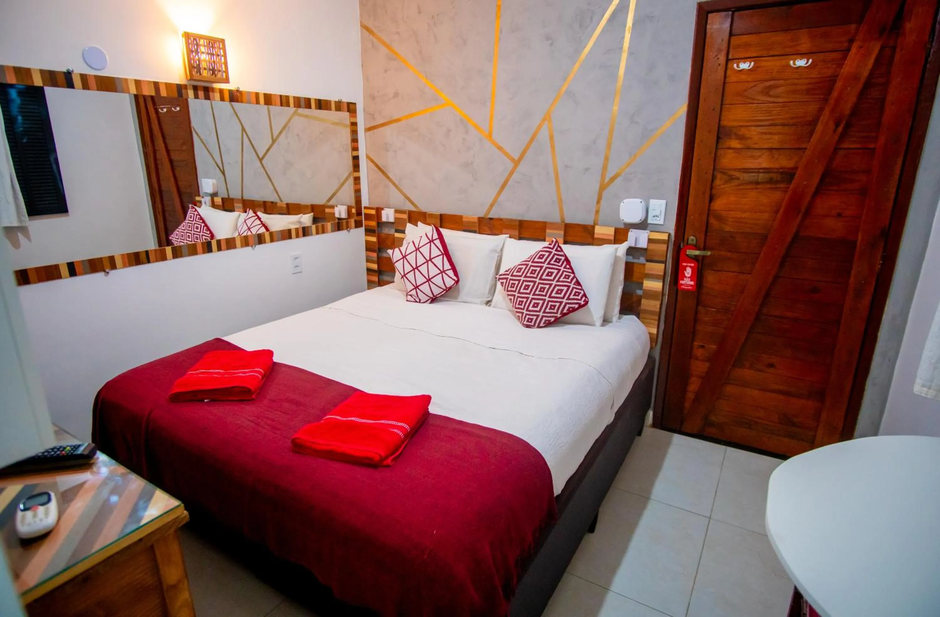 Bed in Pousada do Bispo