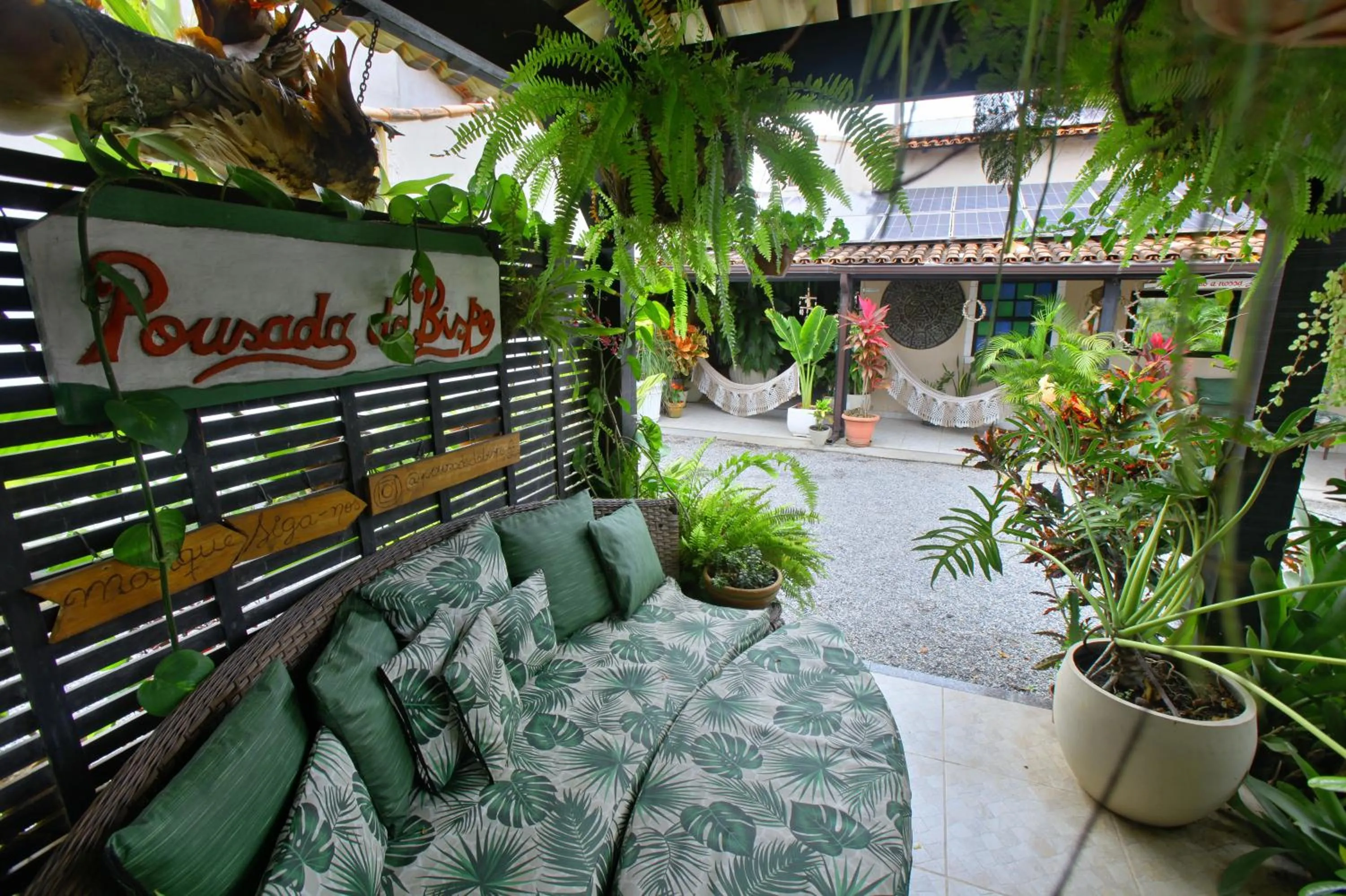 Patio in Pousada do Bispo