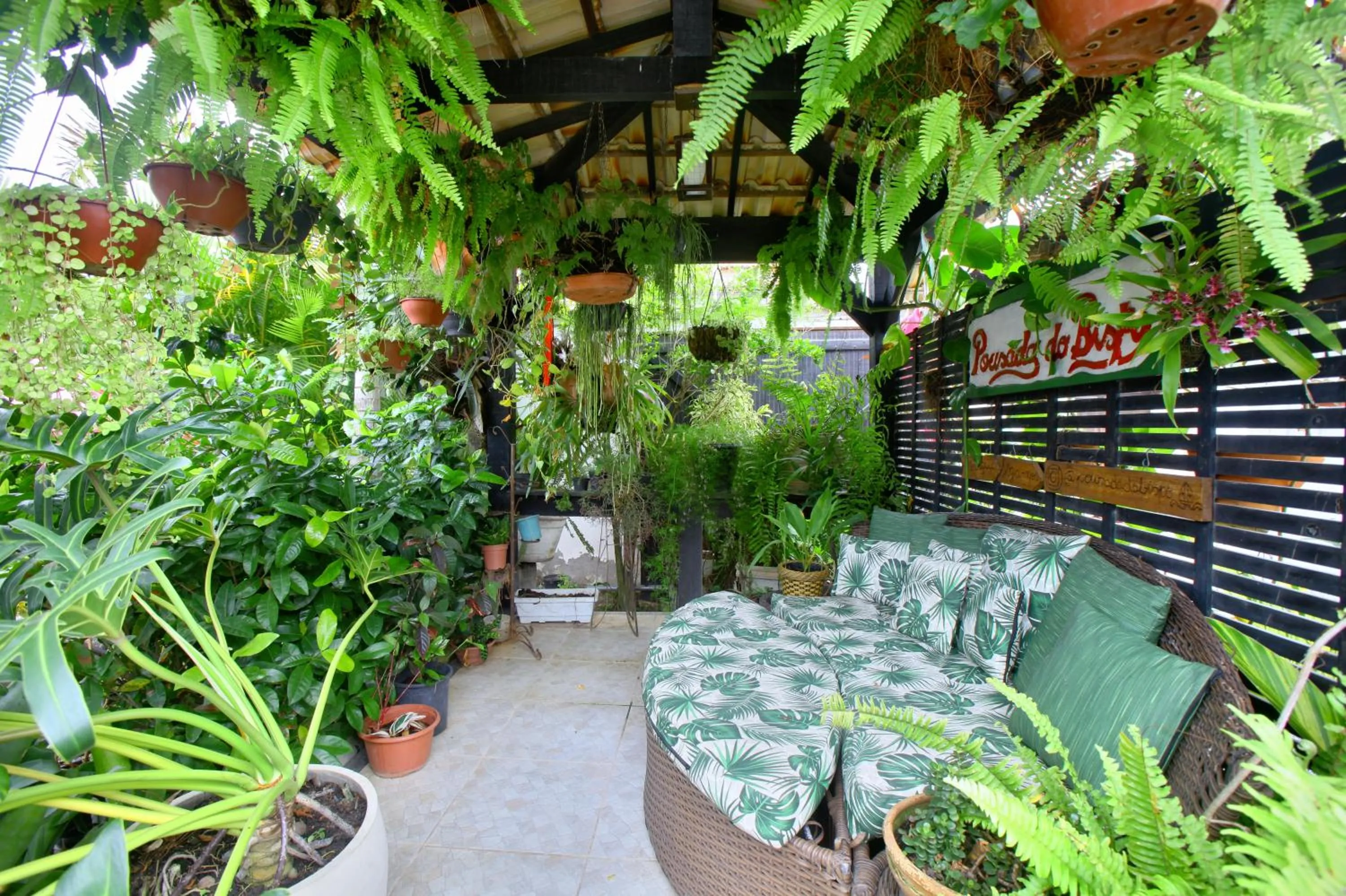 Patio in Pousada do Bispo
