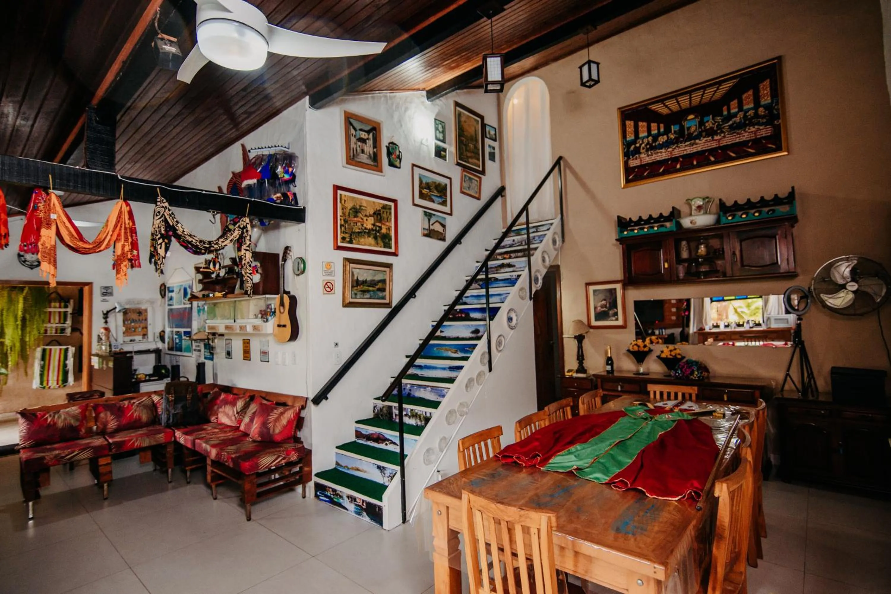 Dining area in Pousada do Bispo