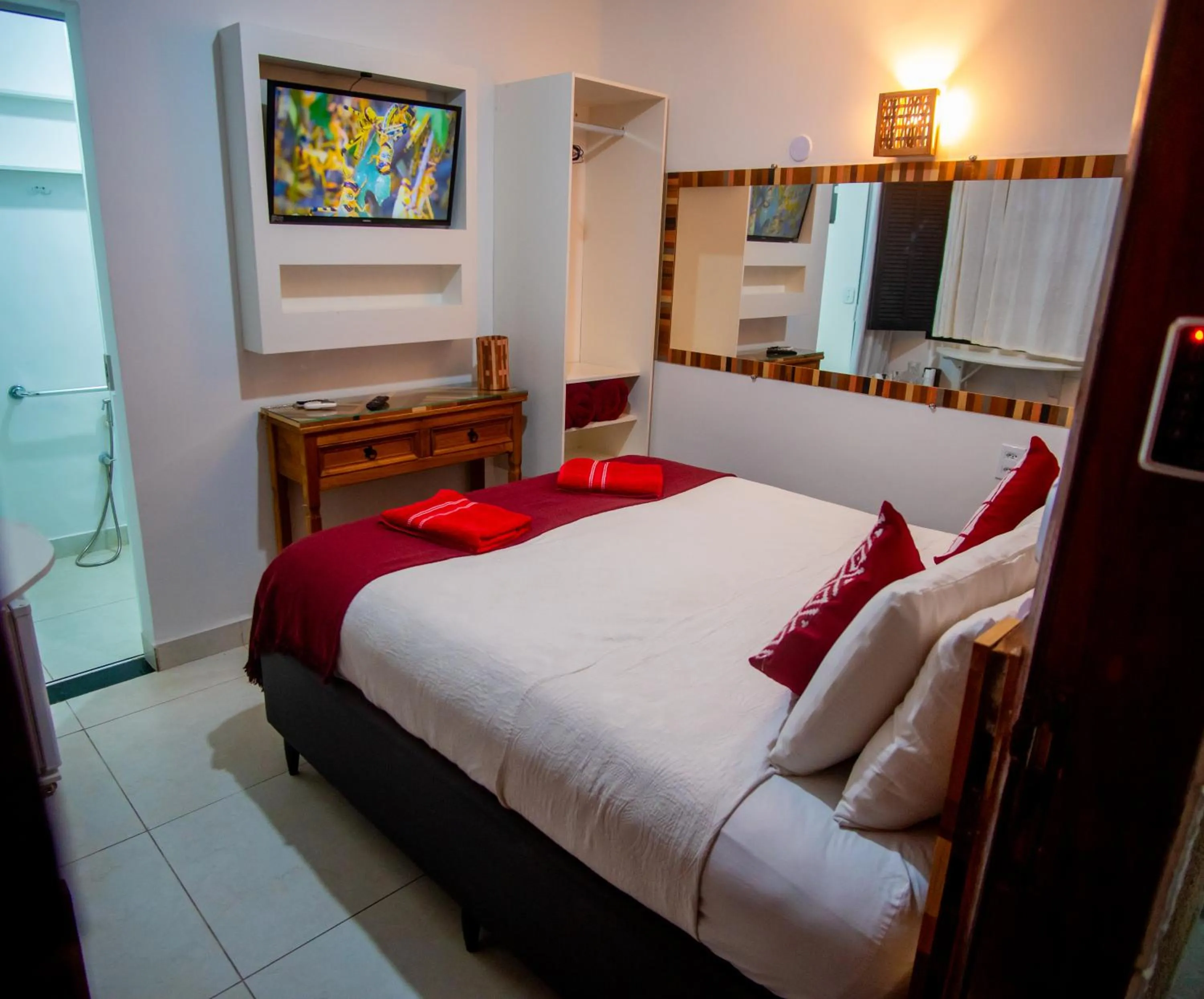 Bed in Pousada do Bispo