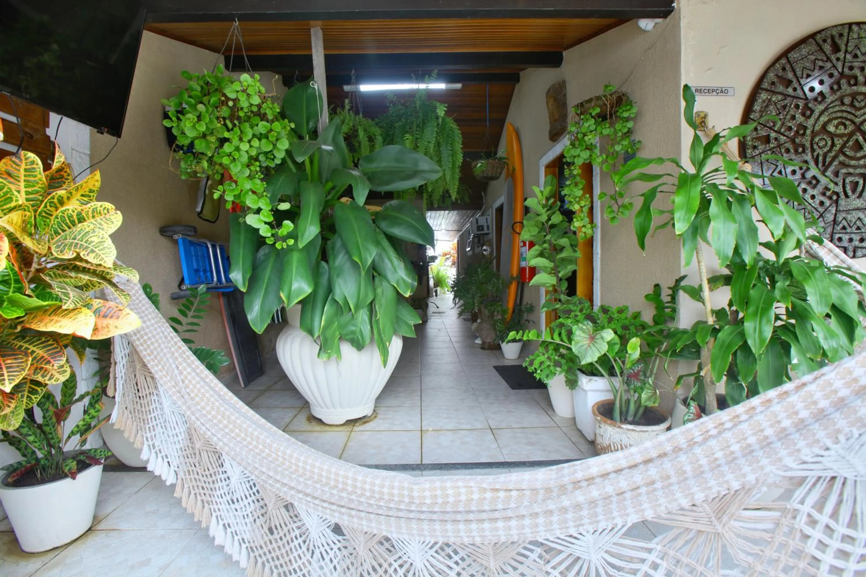 Garden in Pousada do Bispo