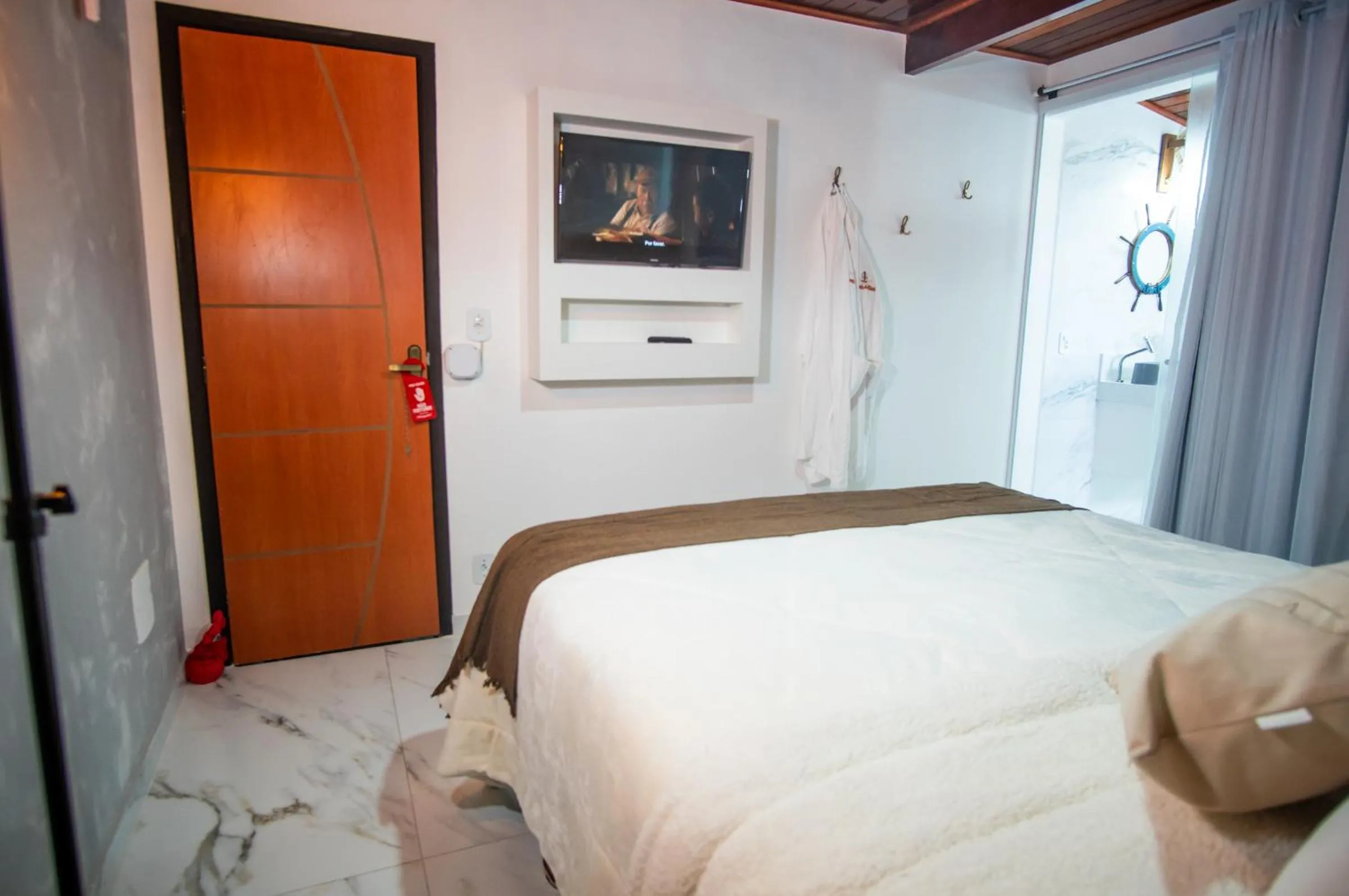 Bed in Pousada do Bispo