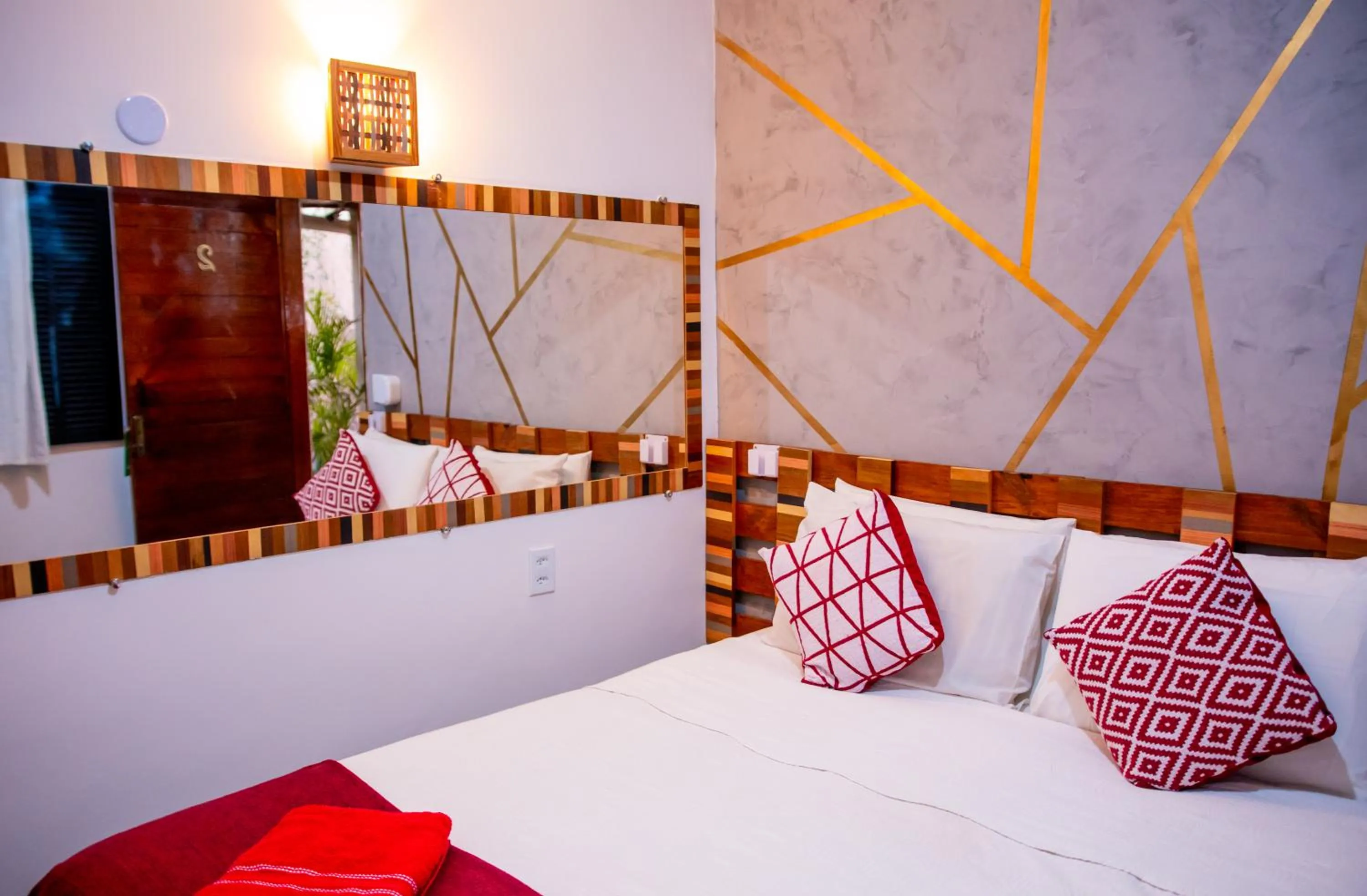 Bed in Pousada do Bispo