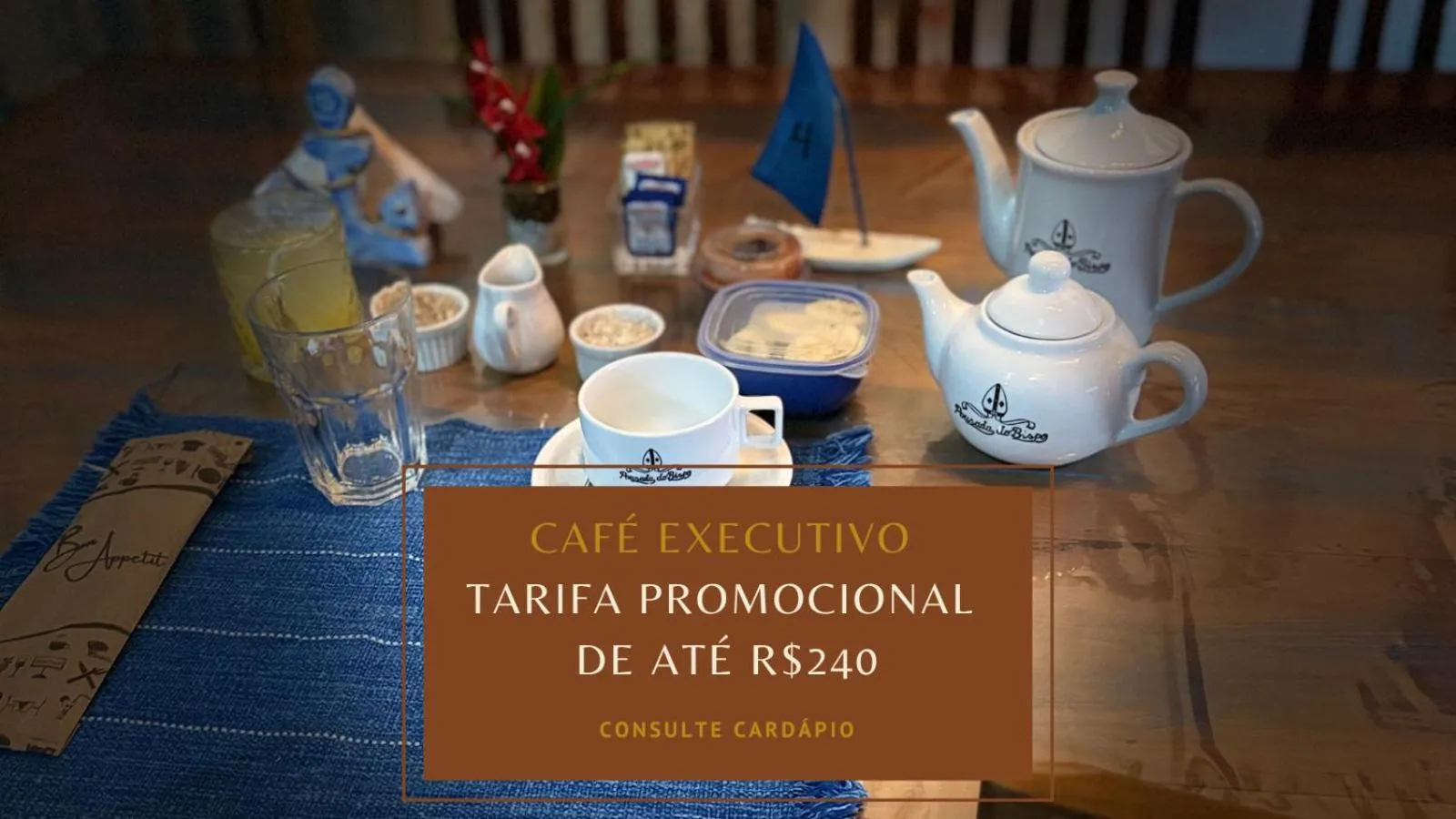 Food and drinks in Pousada do Bispo