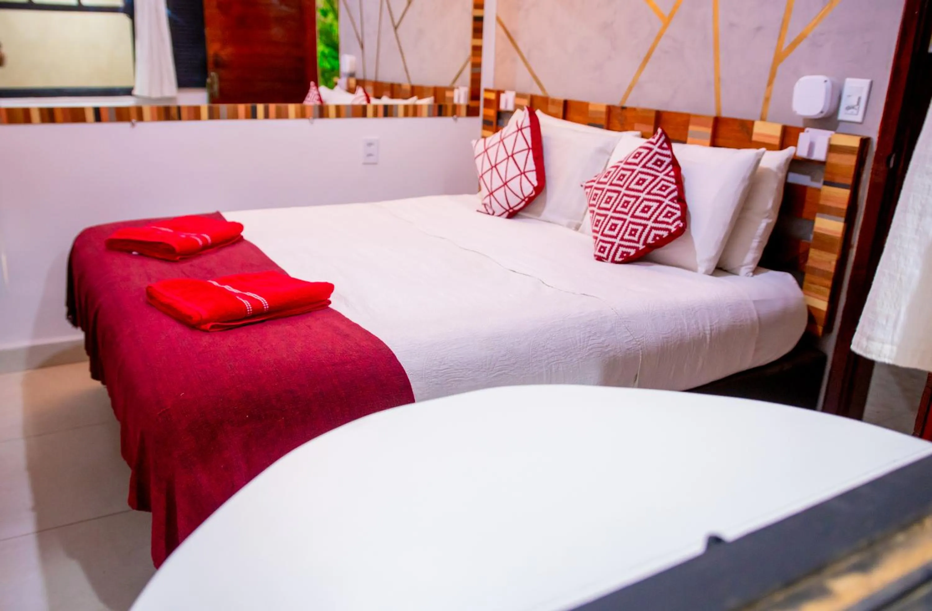 Bed in Pousada do Bispo