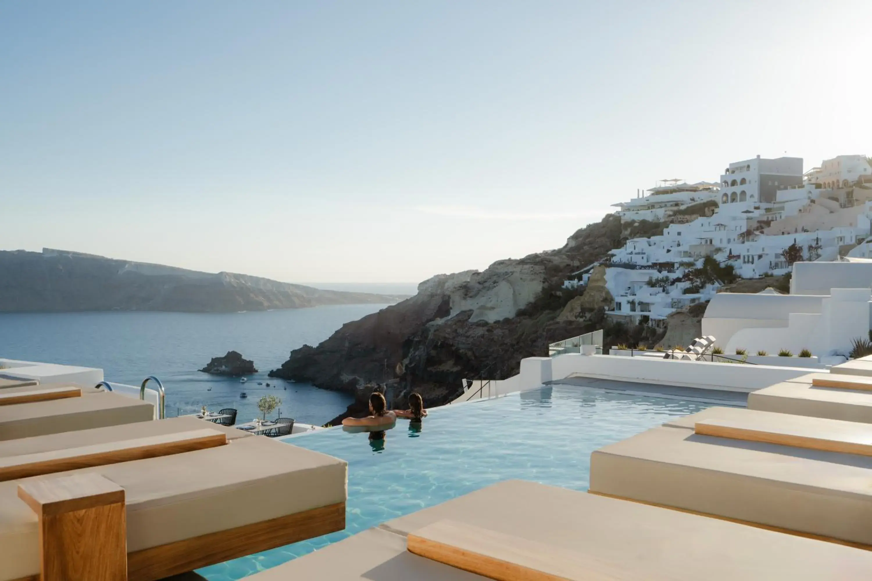 Landmark view in La Perla Villas and Suites - Adults Only Landmark view in La Perla Villas and Suites - Adults Only