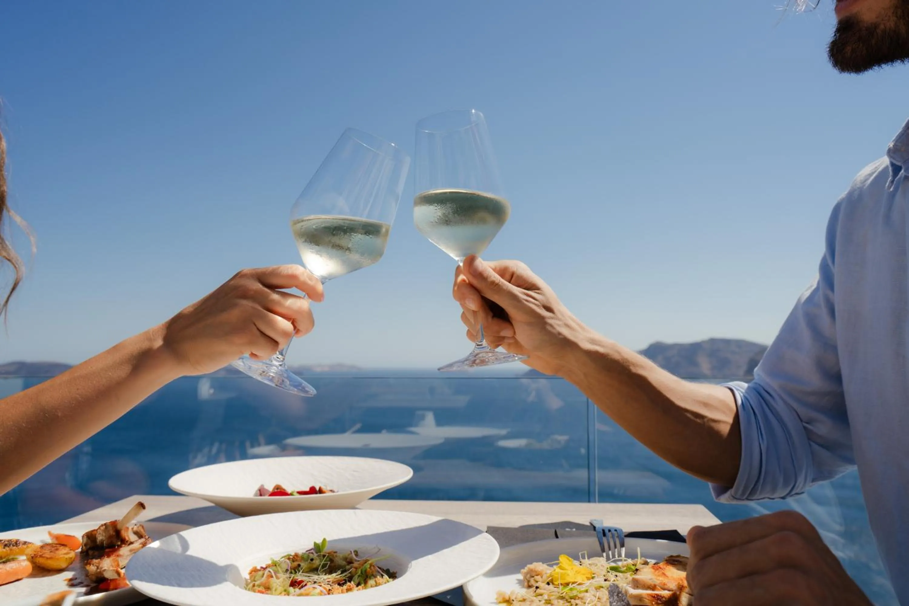 Restaurant/places to eat in La Perla Villas and Suites - Adults Only