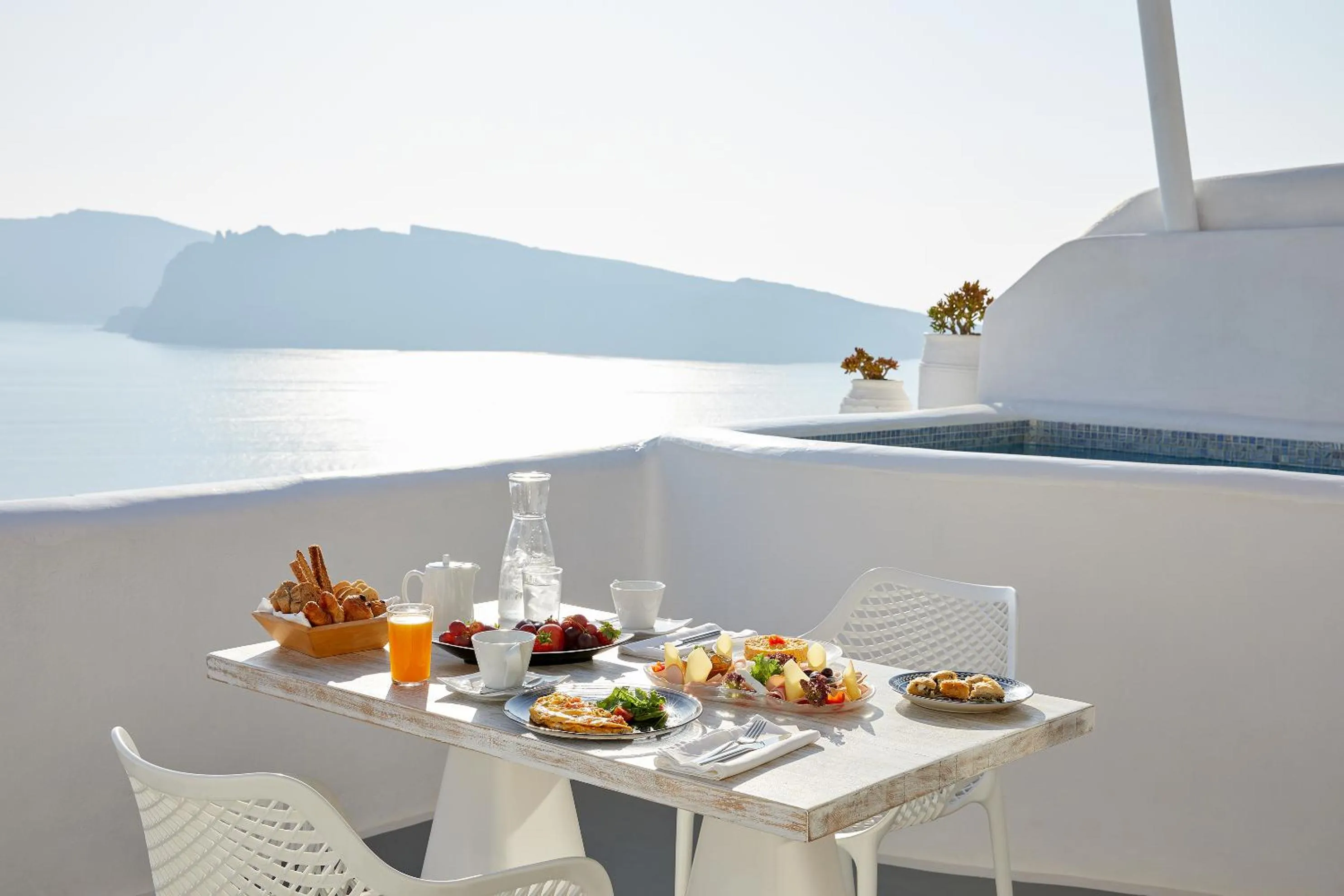 Balcony/Terrace in La Perla Villas and Suites - Adults Only