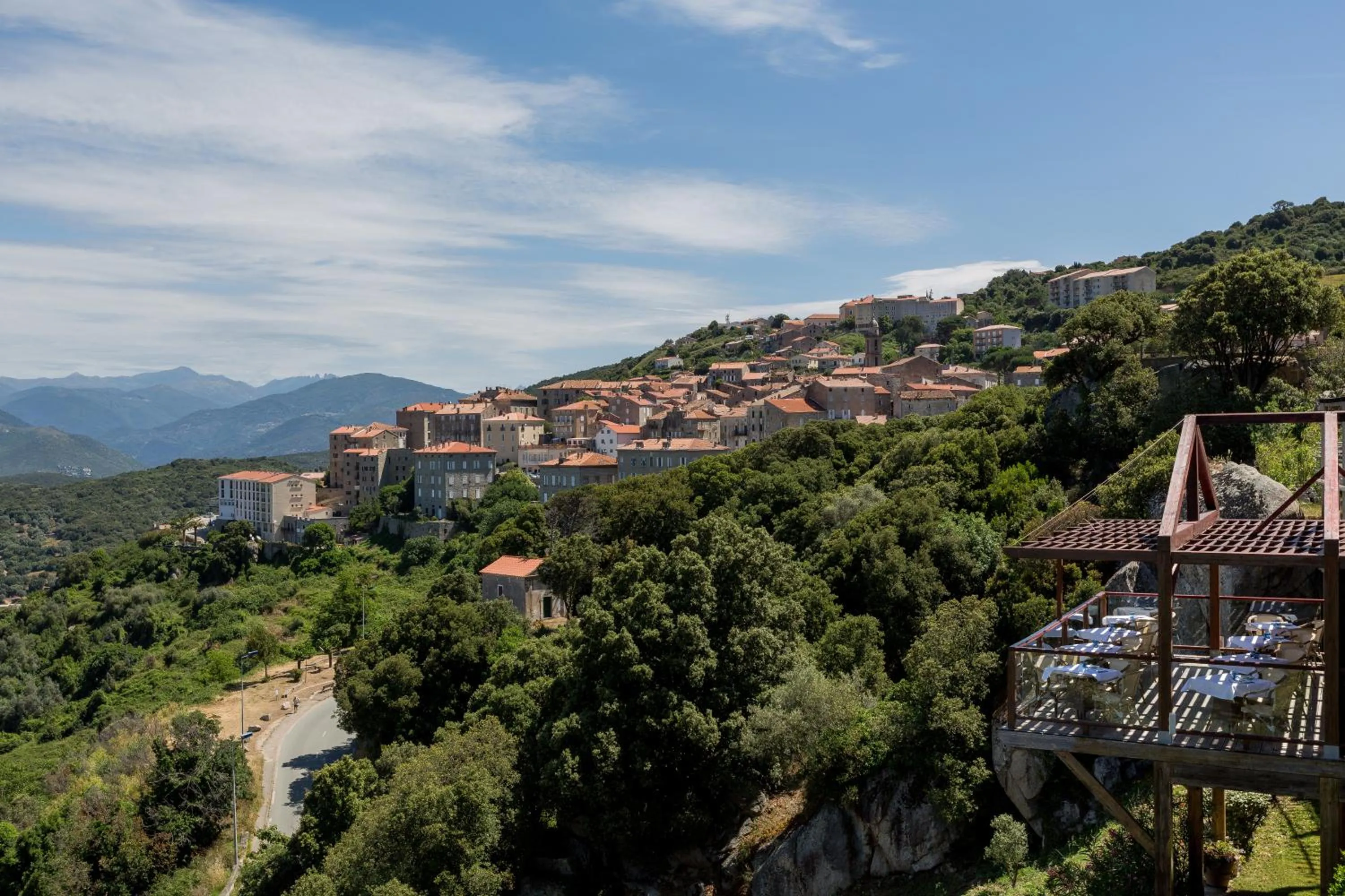 City view in Best Western Plus San Damianu