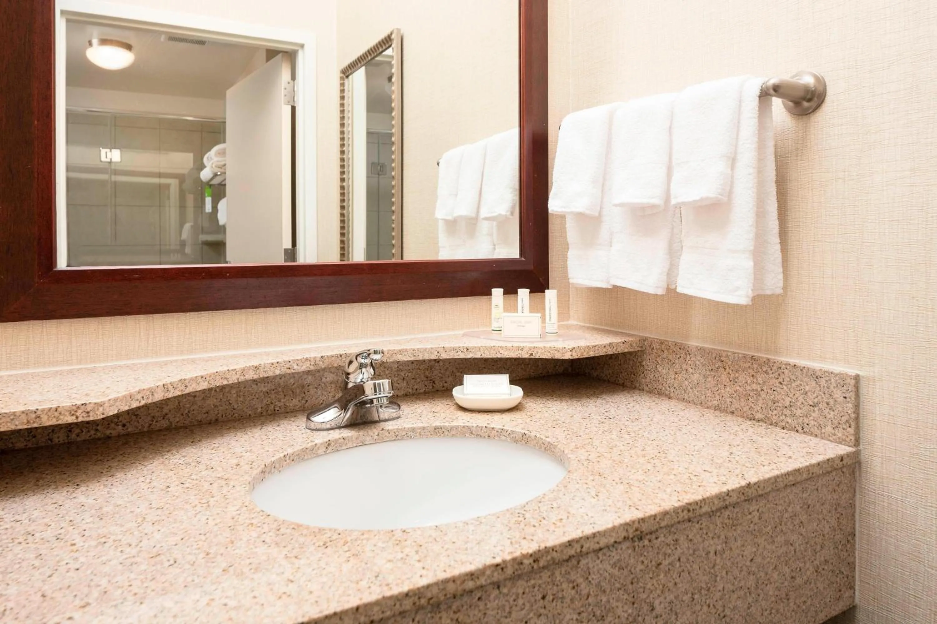 Bathroom in SpringHill Suites by Marriott Cheyenne