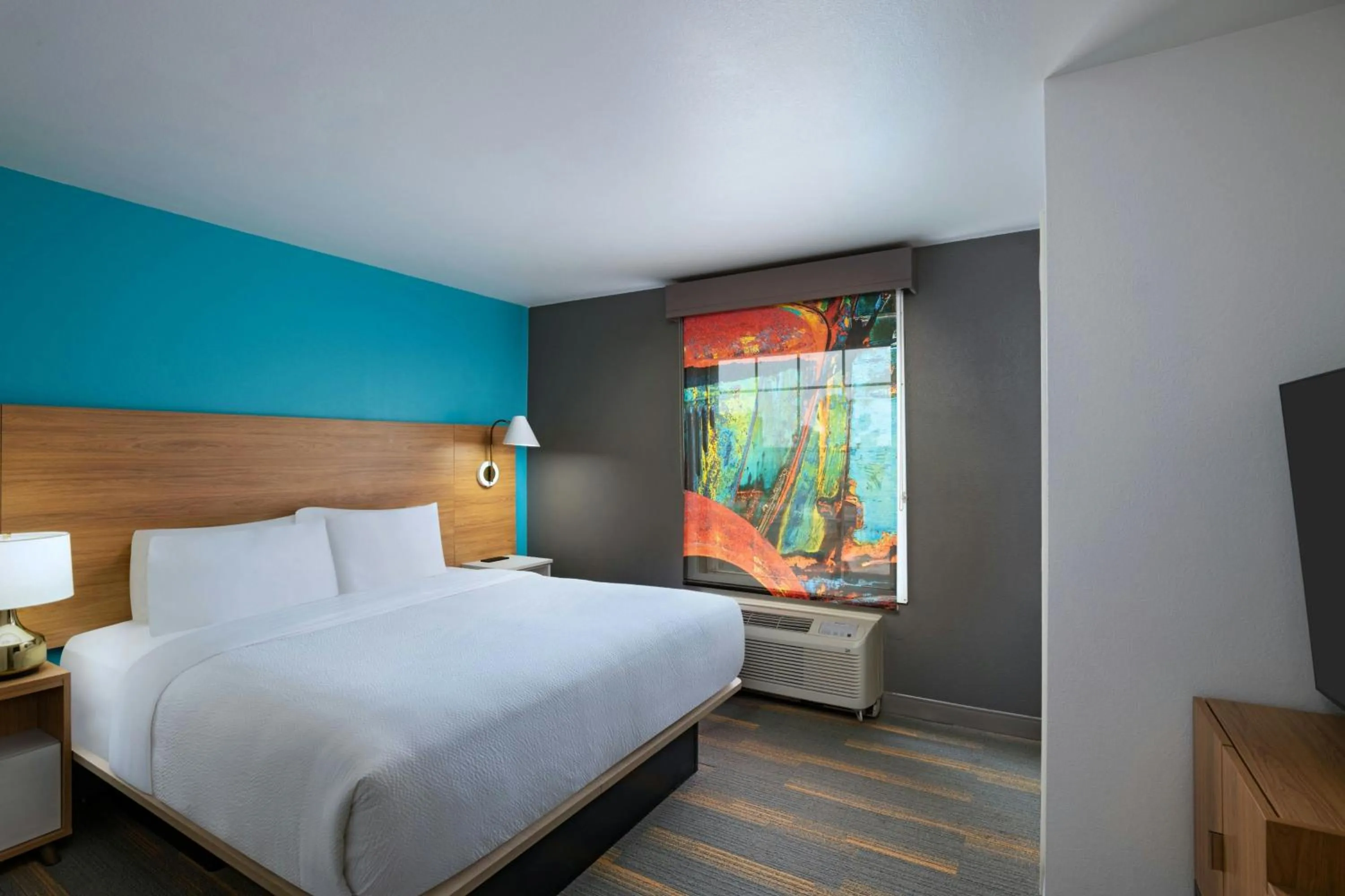 Bedroom, Bed in TownePlace Suites Lubbock