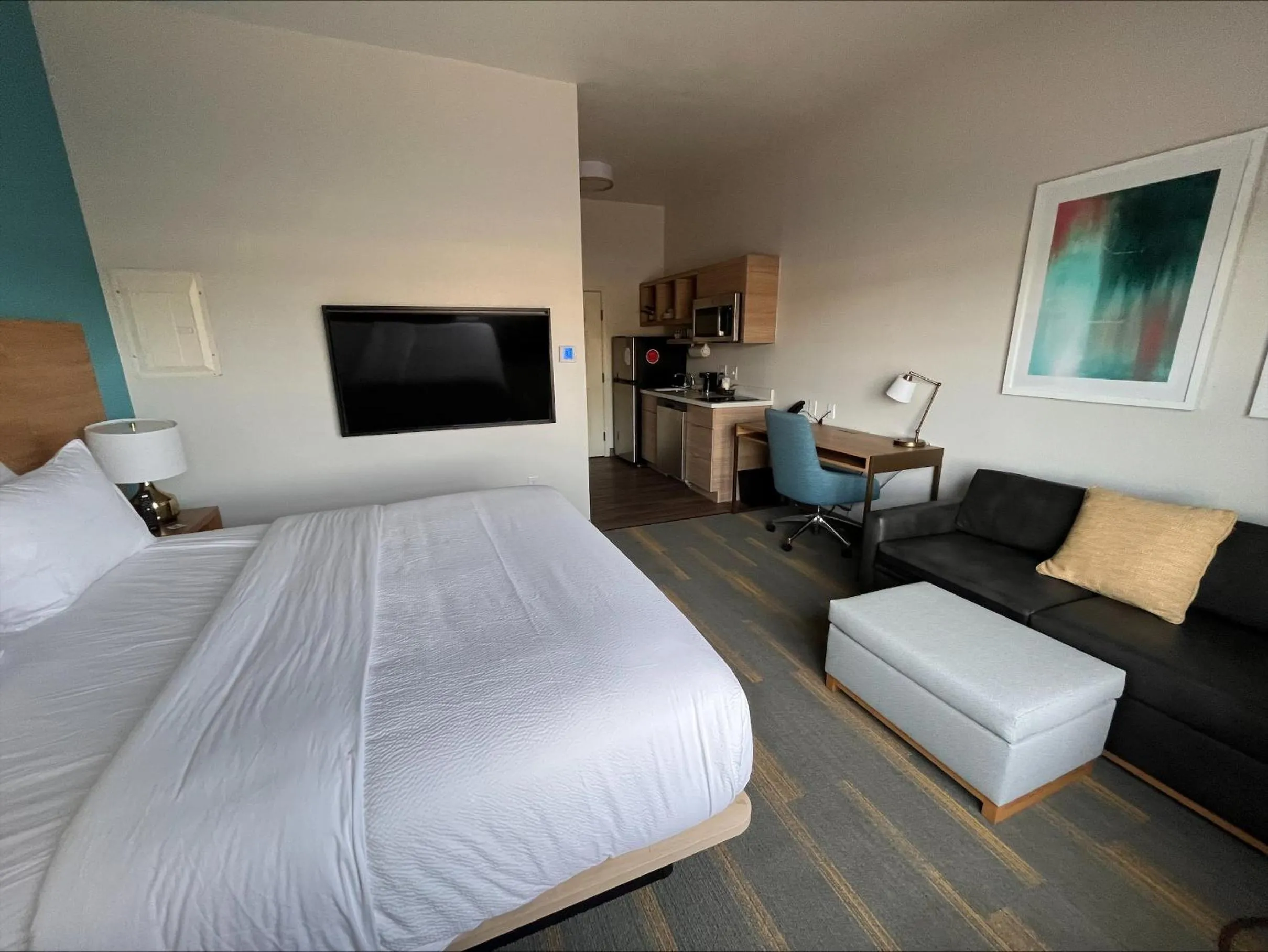 Photo of the whole room, Bed in TownePlace Suites Lubbock