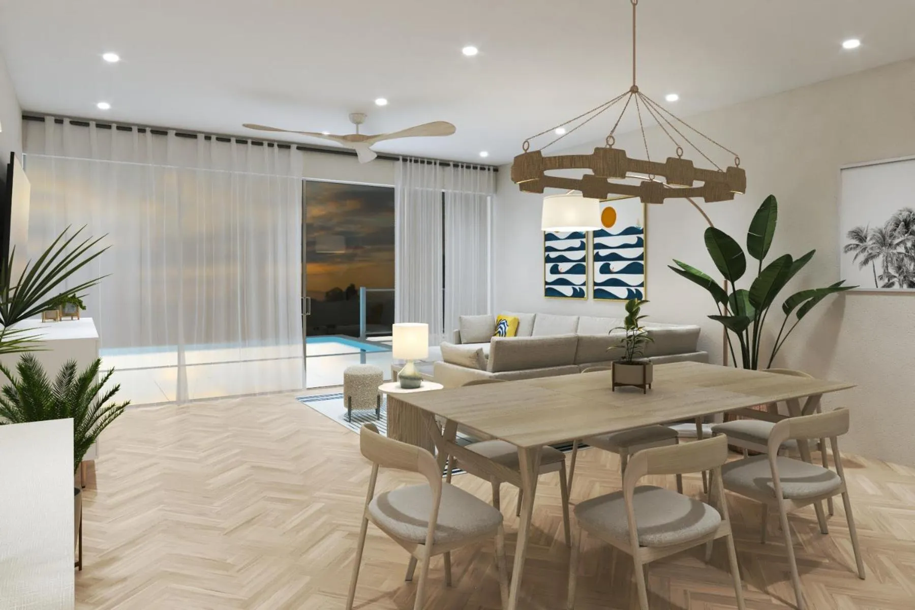 Dining area in Bay Gardens Beach Resort & Spa