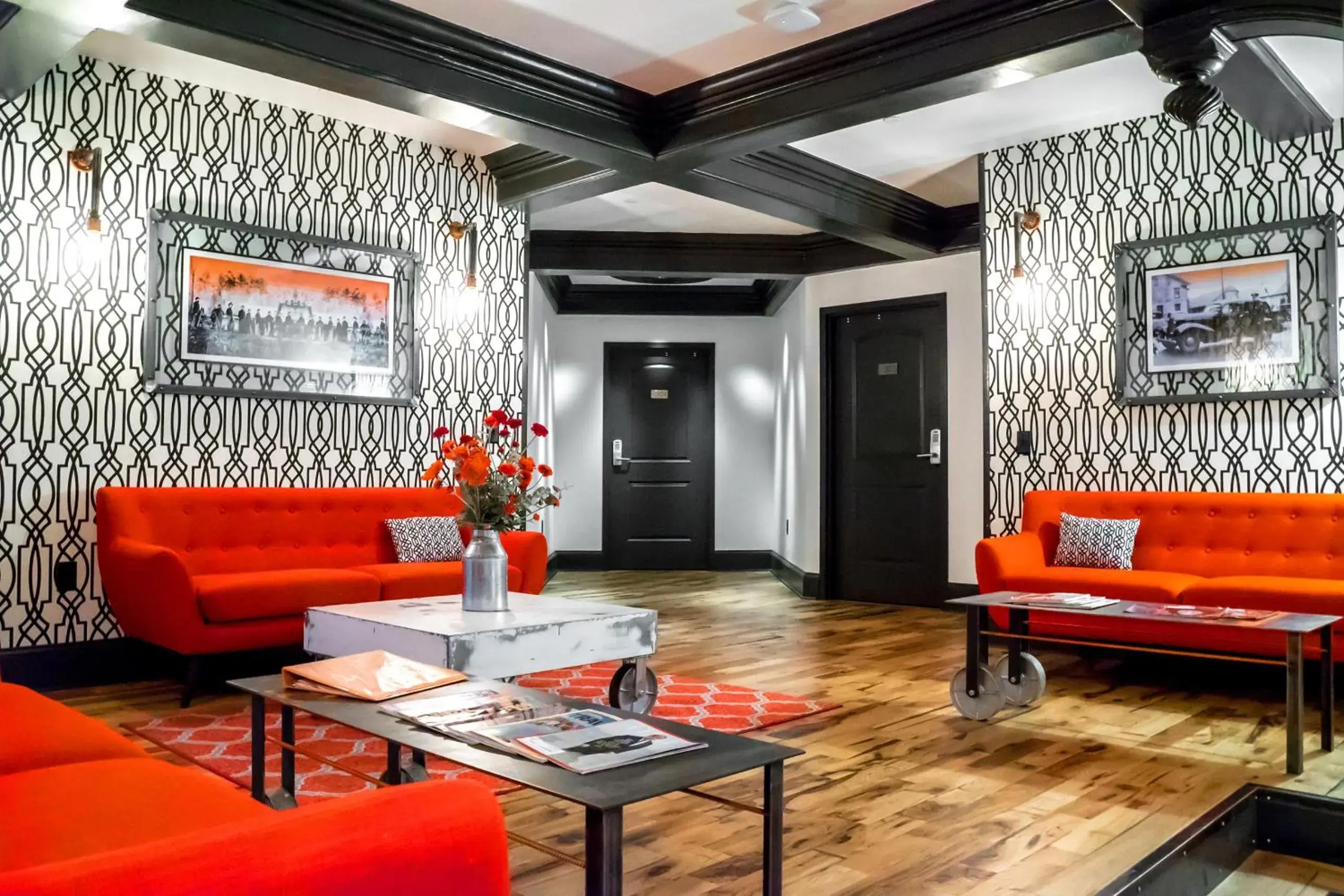 Seating area in City Hall Grand Hotel Seating area in City Hall Grand Hotel