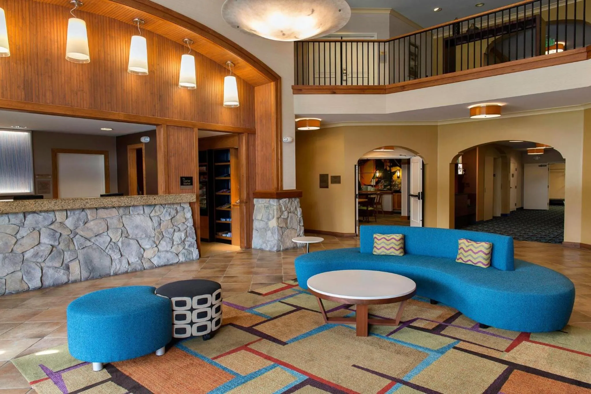 Lobby or reception in Fairfield Inn and Suites Santa Rosa Sebastopol