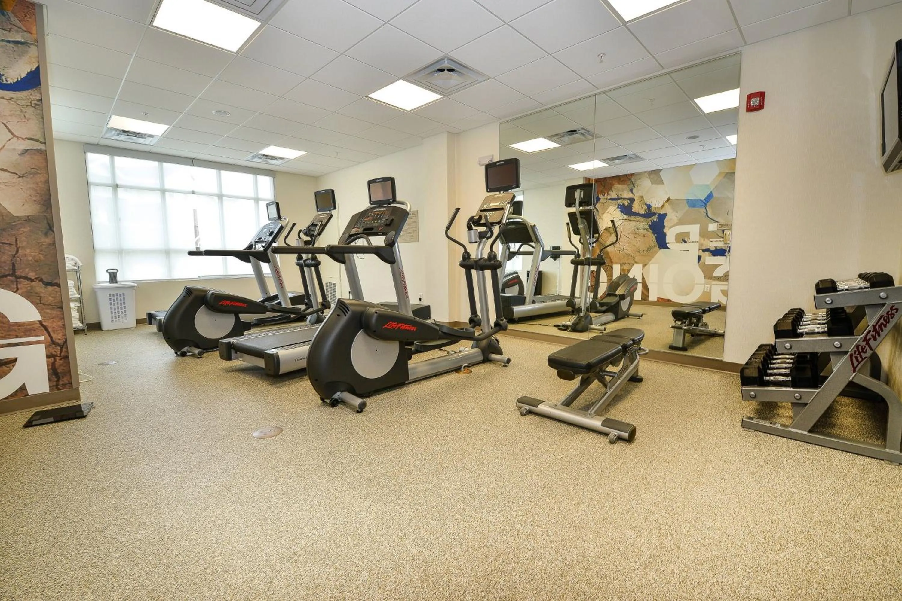Fitness centre/facilities in SpringHill Suites by Marriott Grand Forks