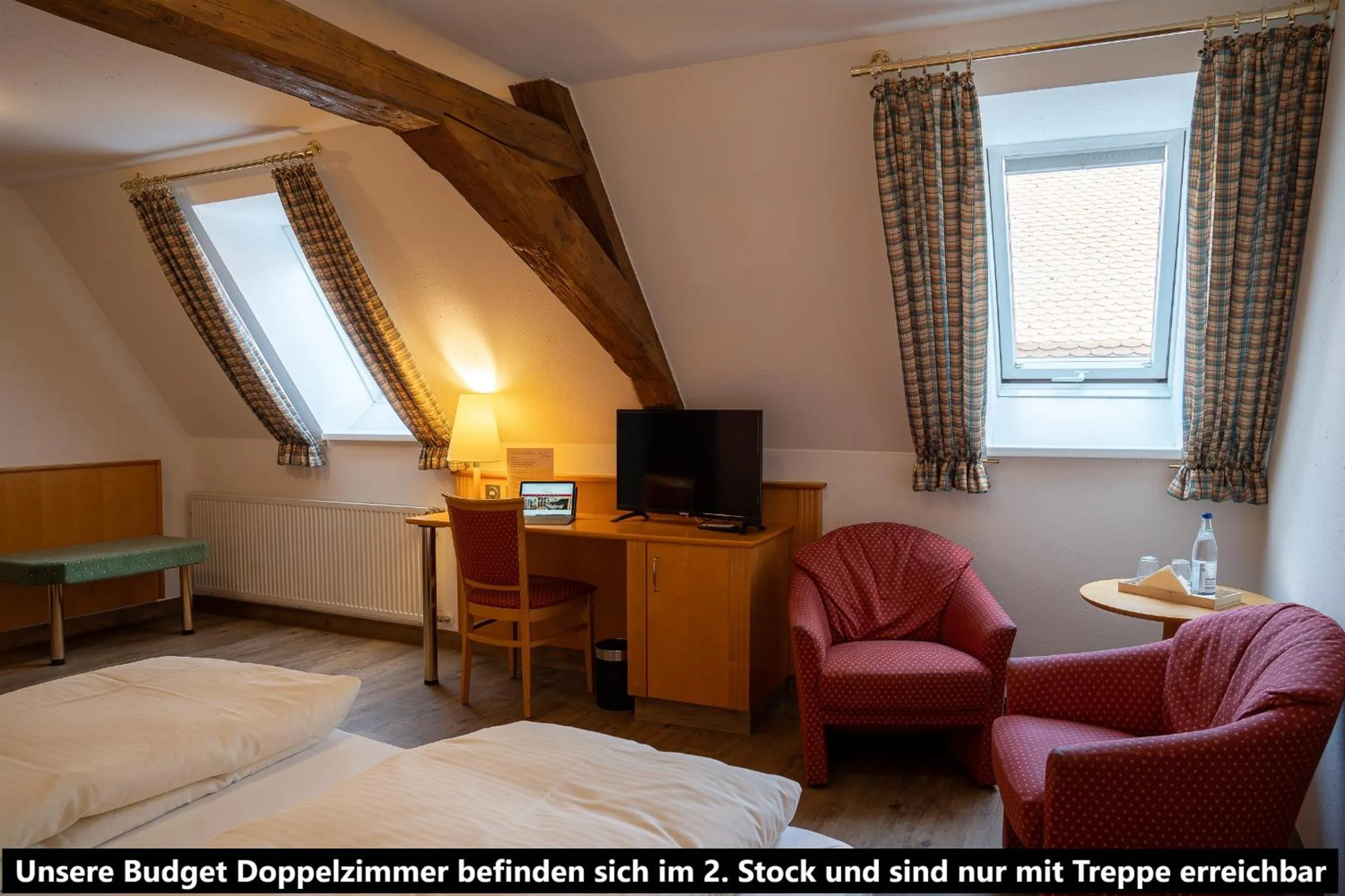 Bed in Zum Dallmayr Hotel Garni