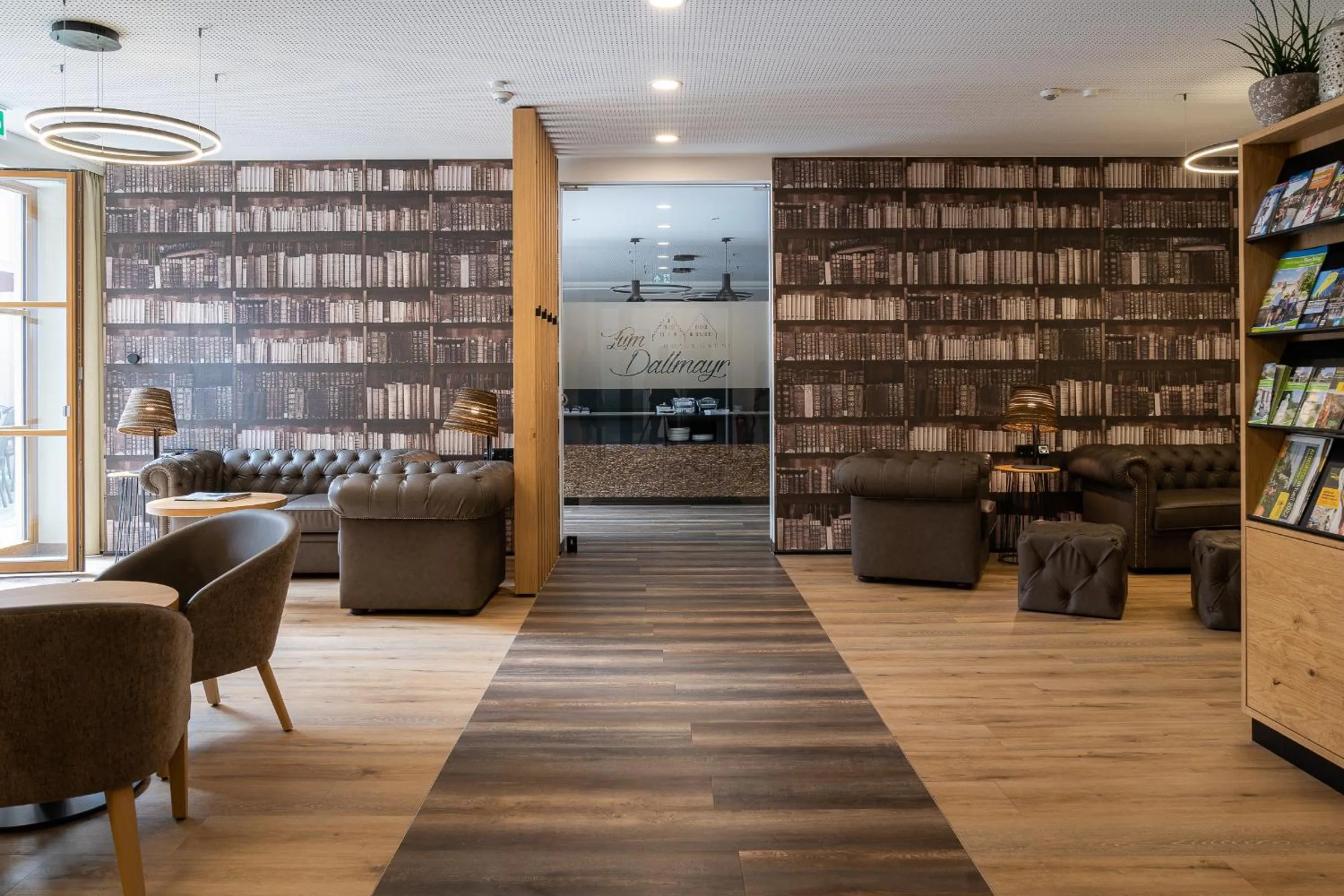 Lobby or reception in Zum Dallmayr Hotel Garni