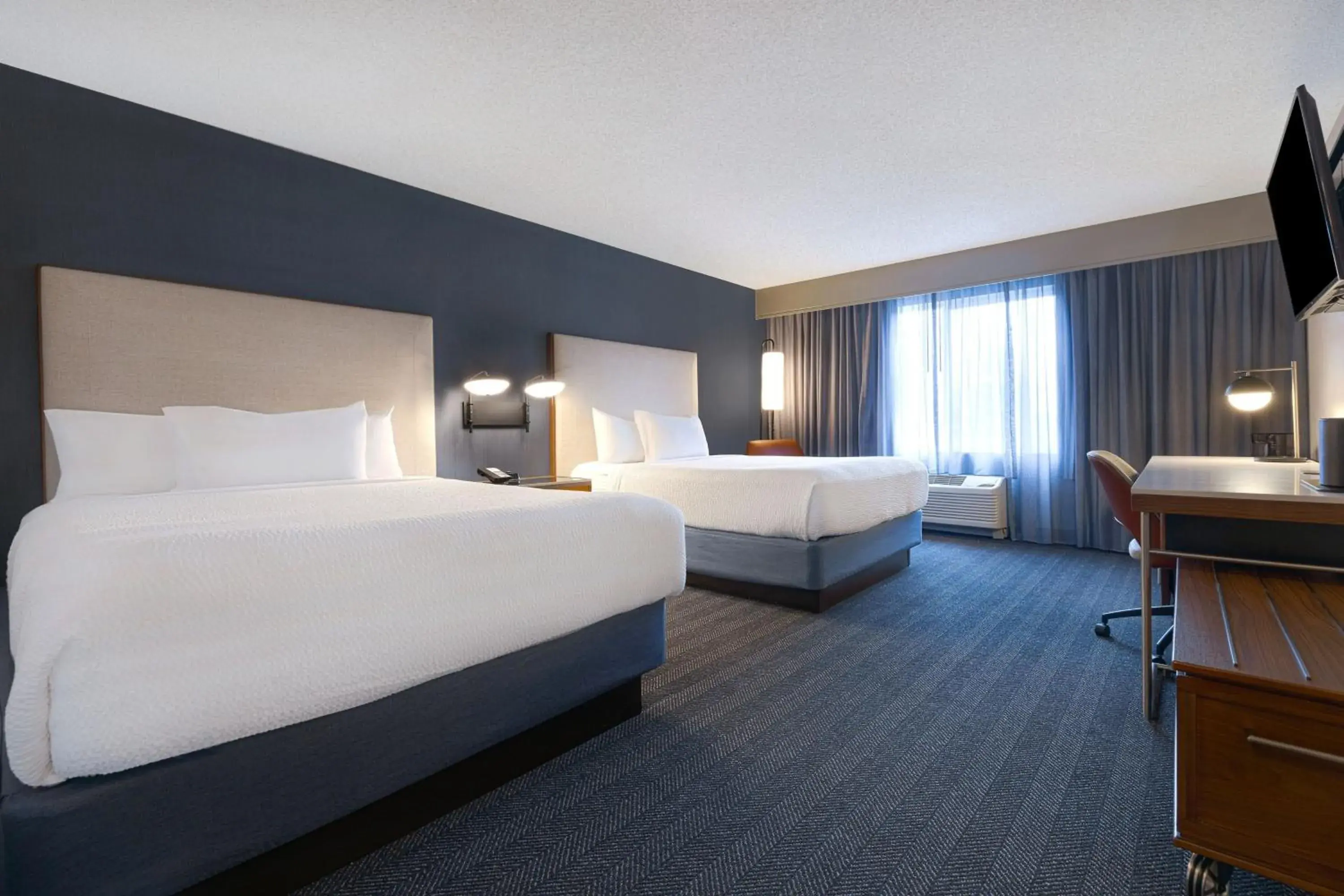 Queen Room with Two Queen Beds in Courtyard by Marriott Portland Southeast/Clackamas Queen Room with Two Queen Beds in Courtyard by Marriott Portland Southeast/Clackamas
