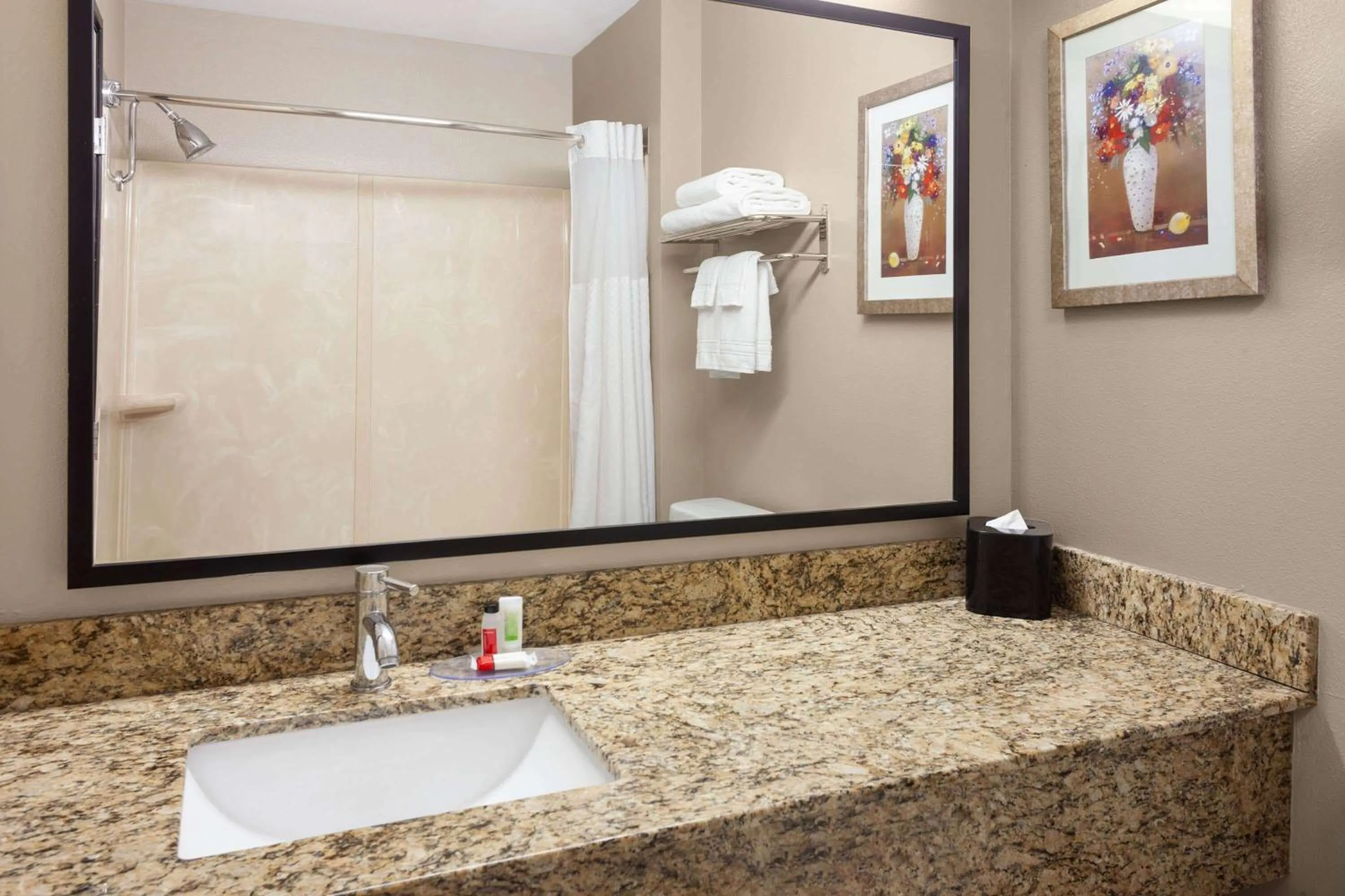 Bathroom in AmericInn by Wyndham Hudson