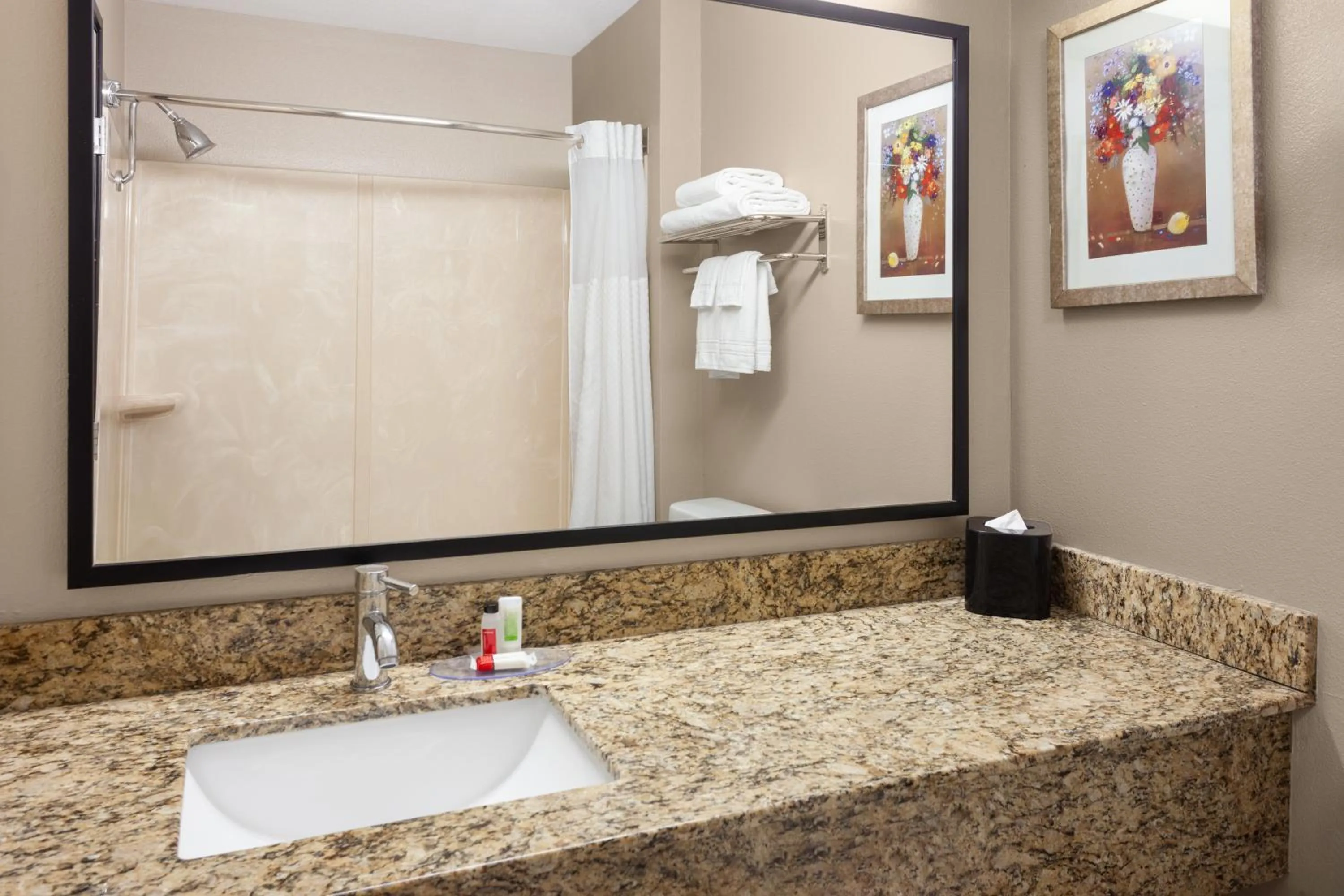 Bathroom in AmericInn by Wyndham Hudson