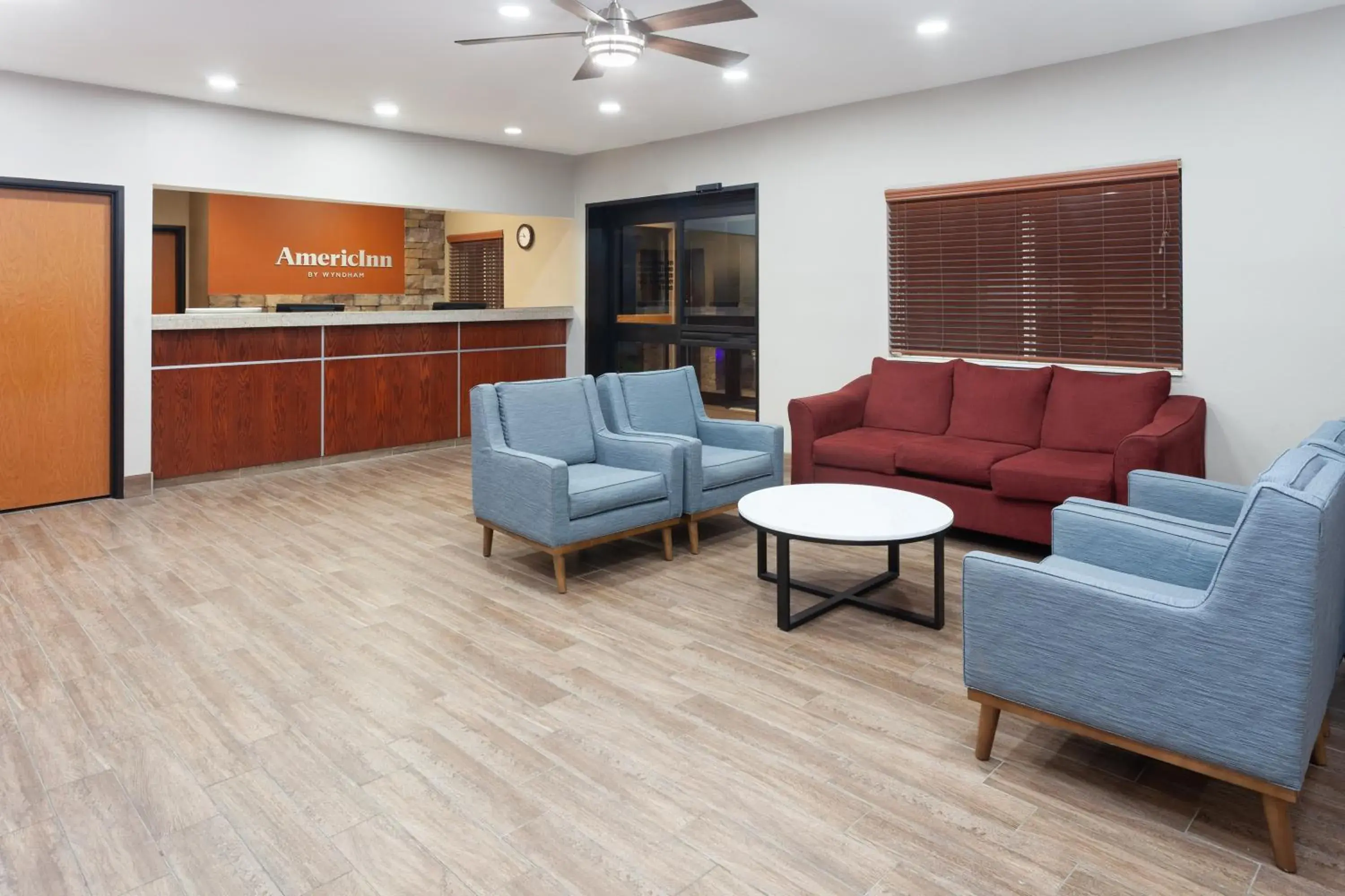 Lobby or reception in AmericInn by Wyndham Hudson Lobby or reception in AmericInn by Wyndham Hudson