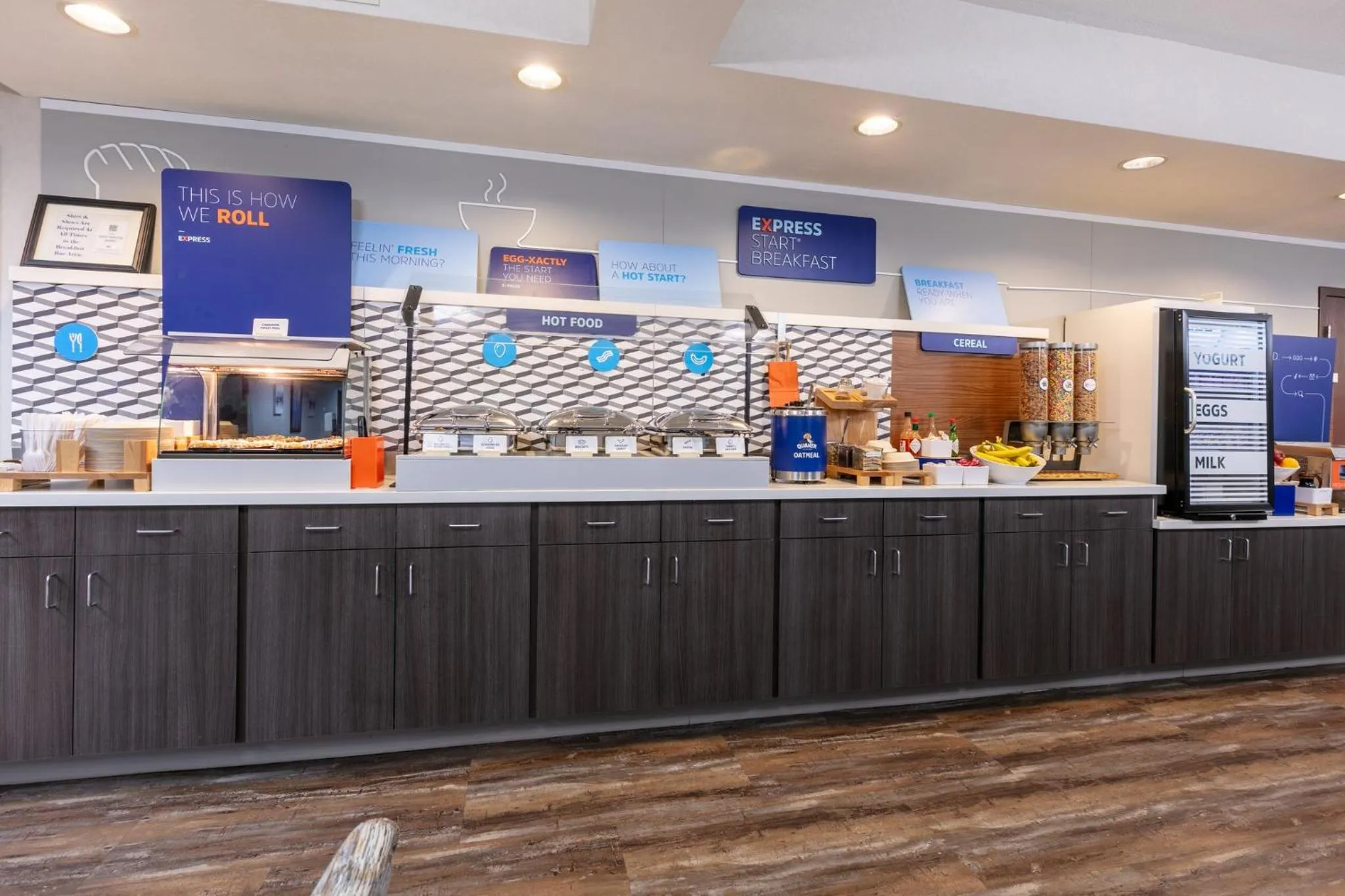 Breakfast in Holiday Inn Express Spokane-Valley by IHG