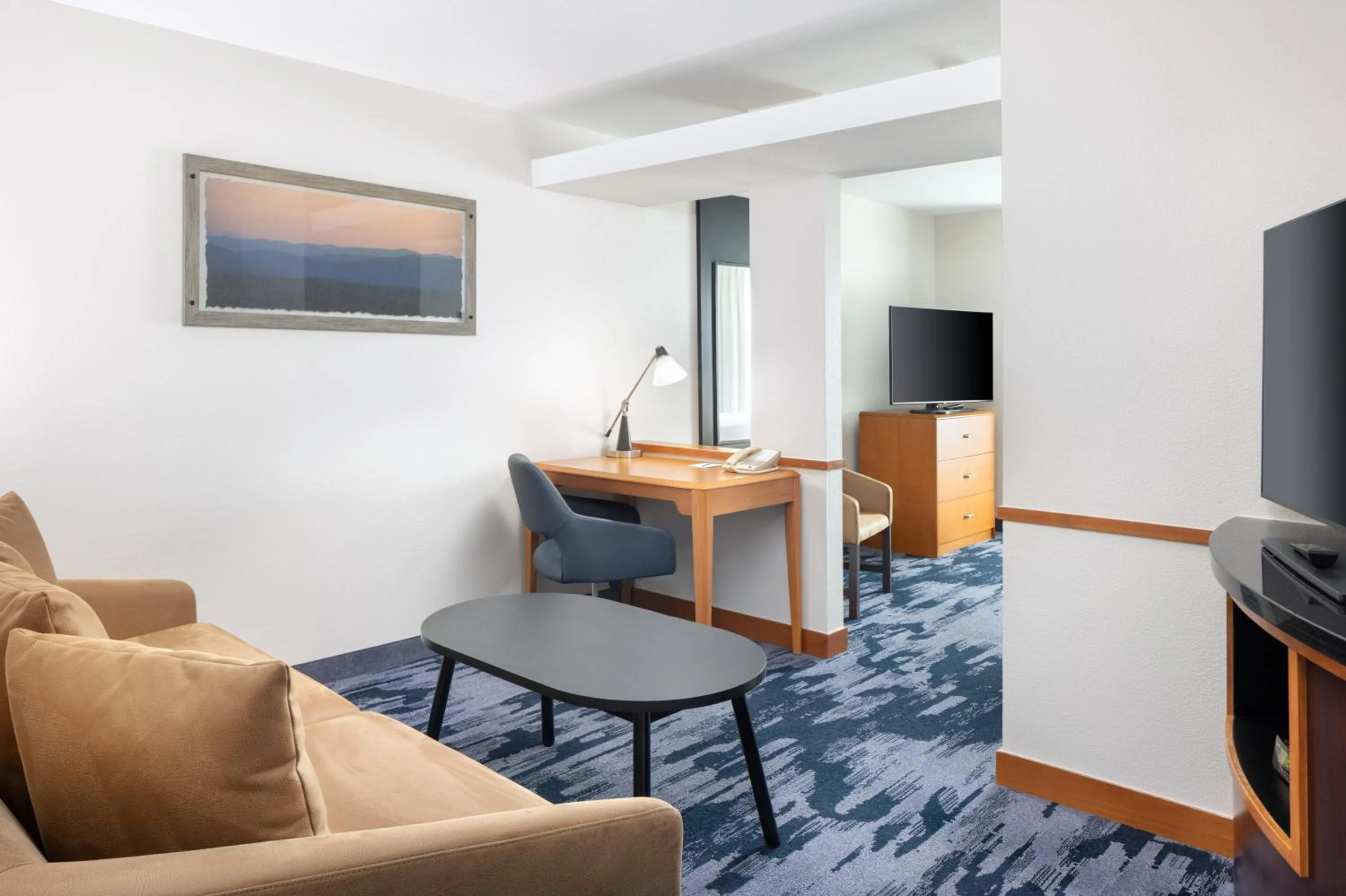 Living room in Fairfield Inn and Suites Turlock