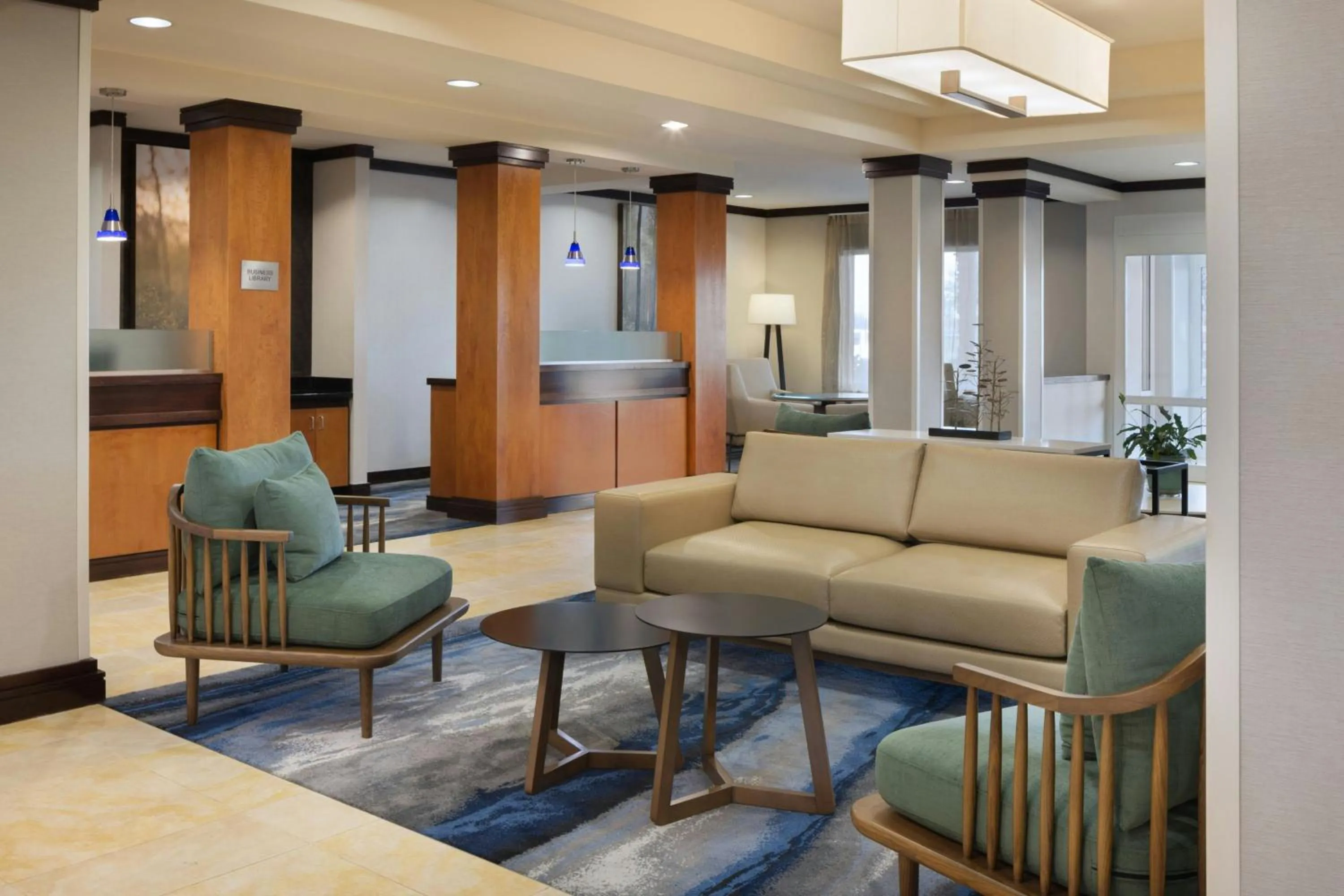 Lobby or reception in Fairfield Inn and Suites Turlock