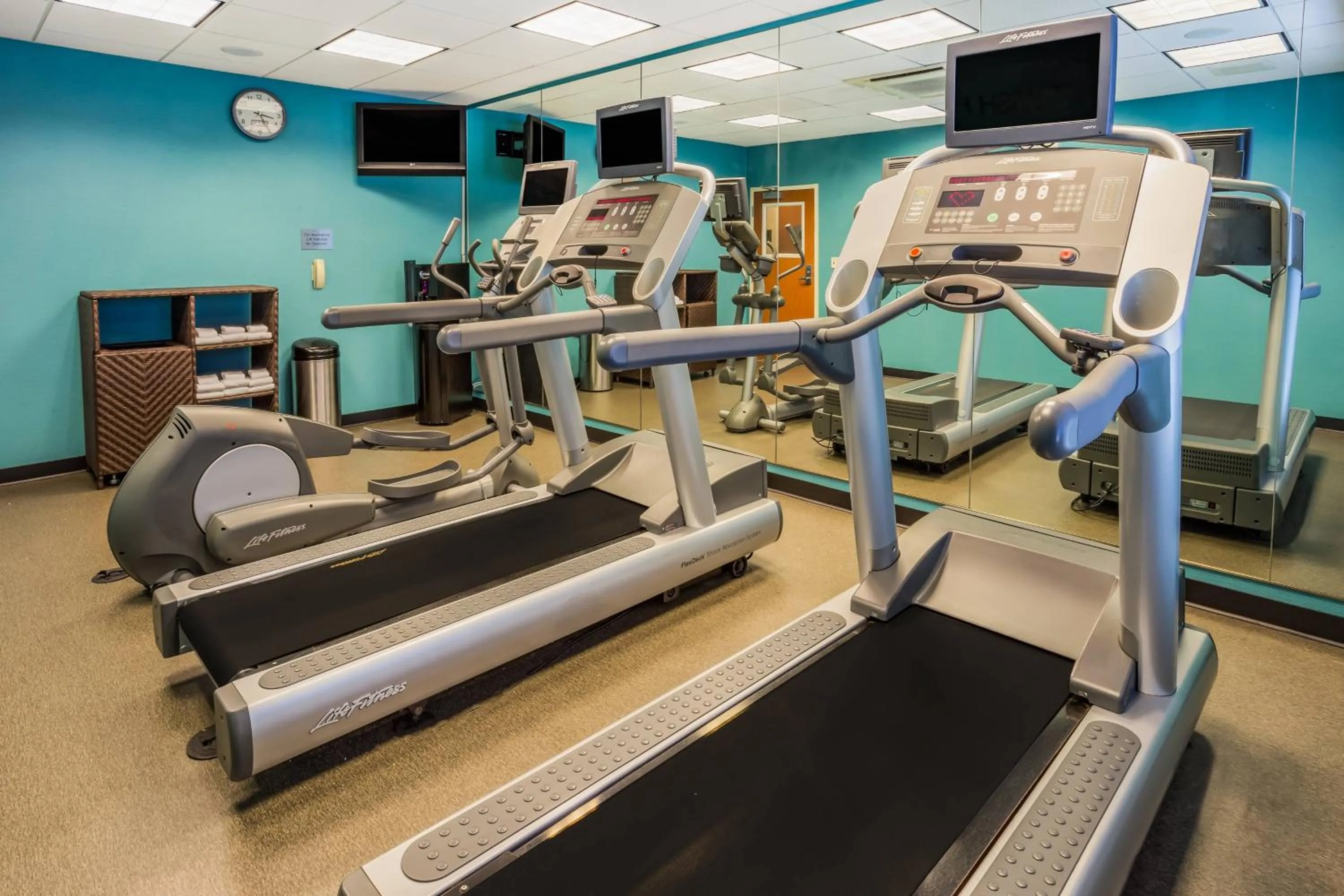 Fitness centre/facilities in Fairfield Inn and Suites Turlock